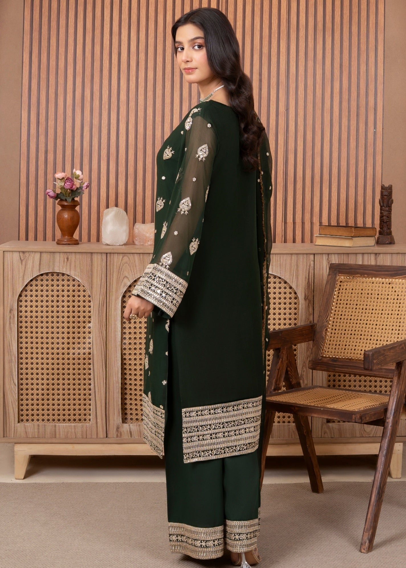 Abaan Zohan Ujala Green Women 3pcs
