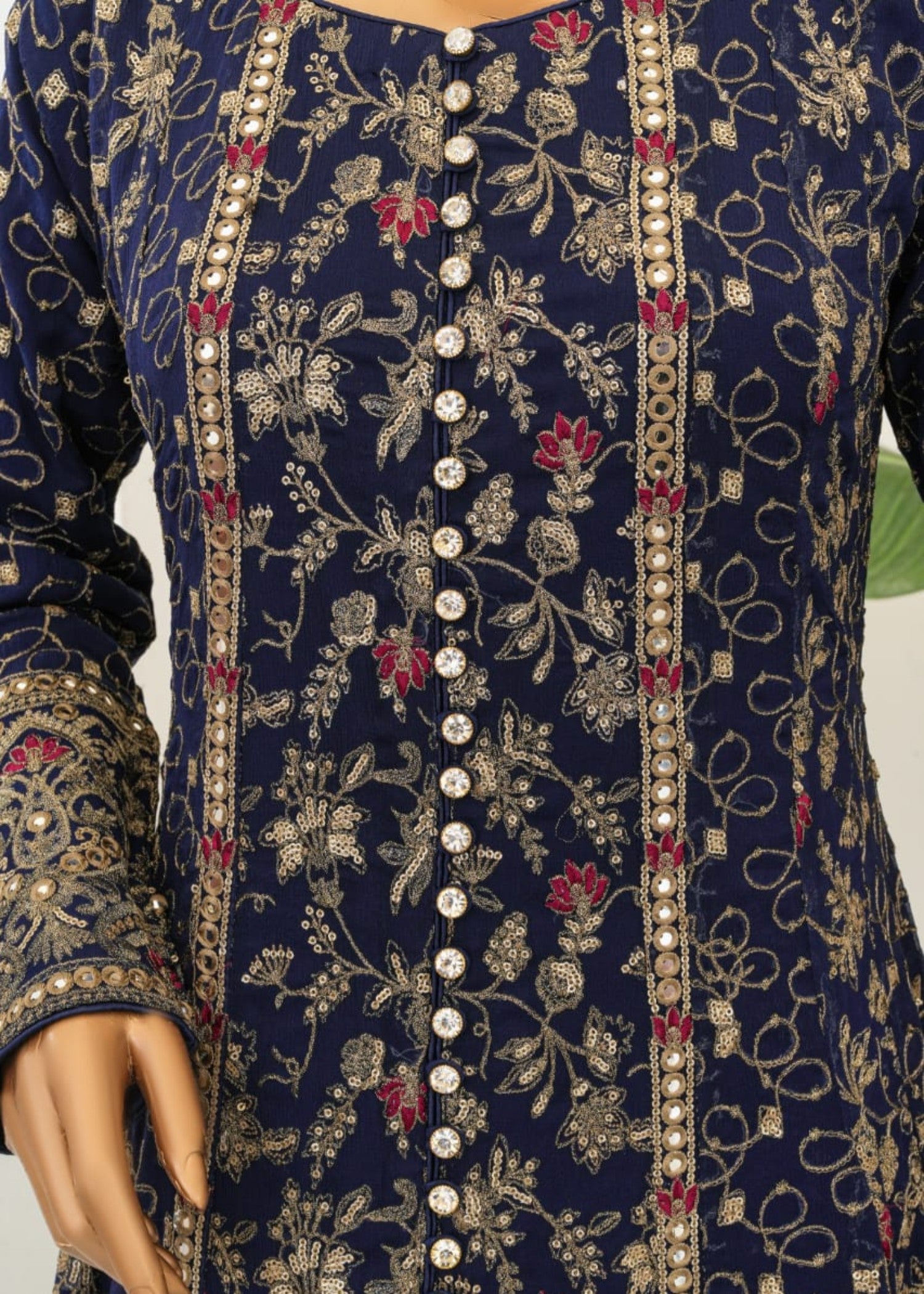 Ahmed Creations RIMSHA BLUE Women 3pcs