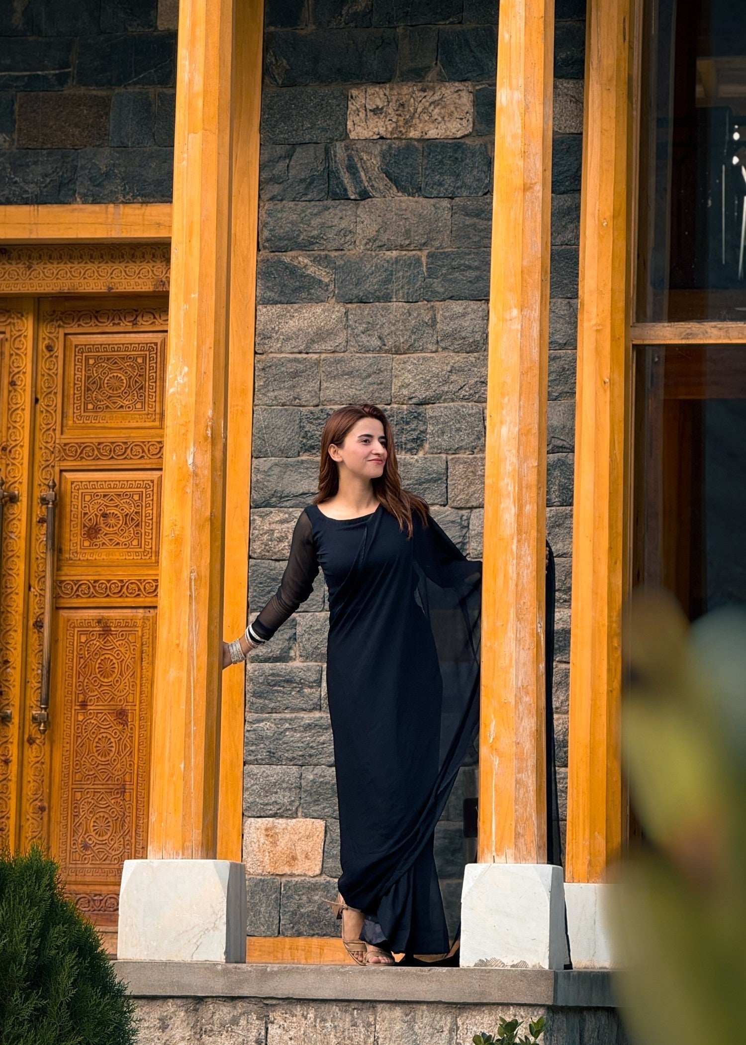 Tonics Clothing Hania|Black Women 3pcs