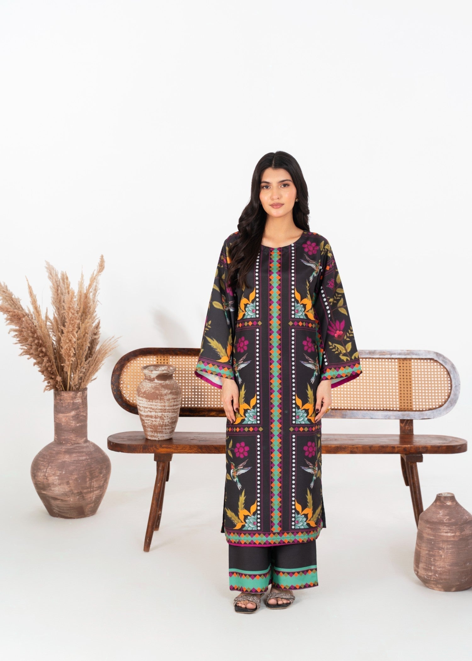 Stylish Collection KEYSERIA BLACK Women 2pcs