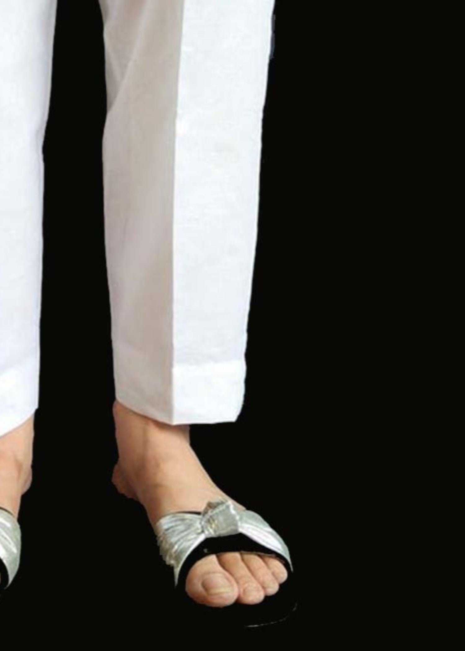 Zardi Women Cotton Trouser off White ZT116 Women 1pcs