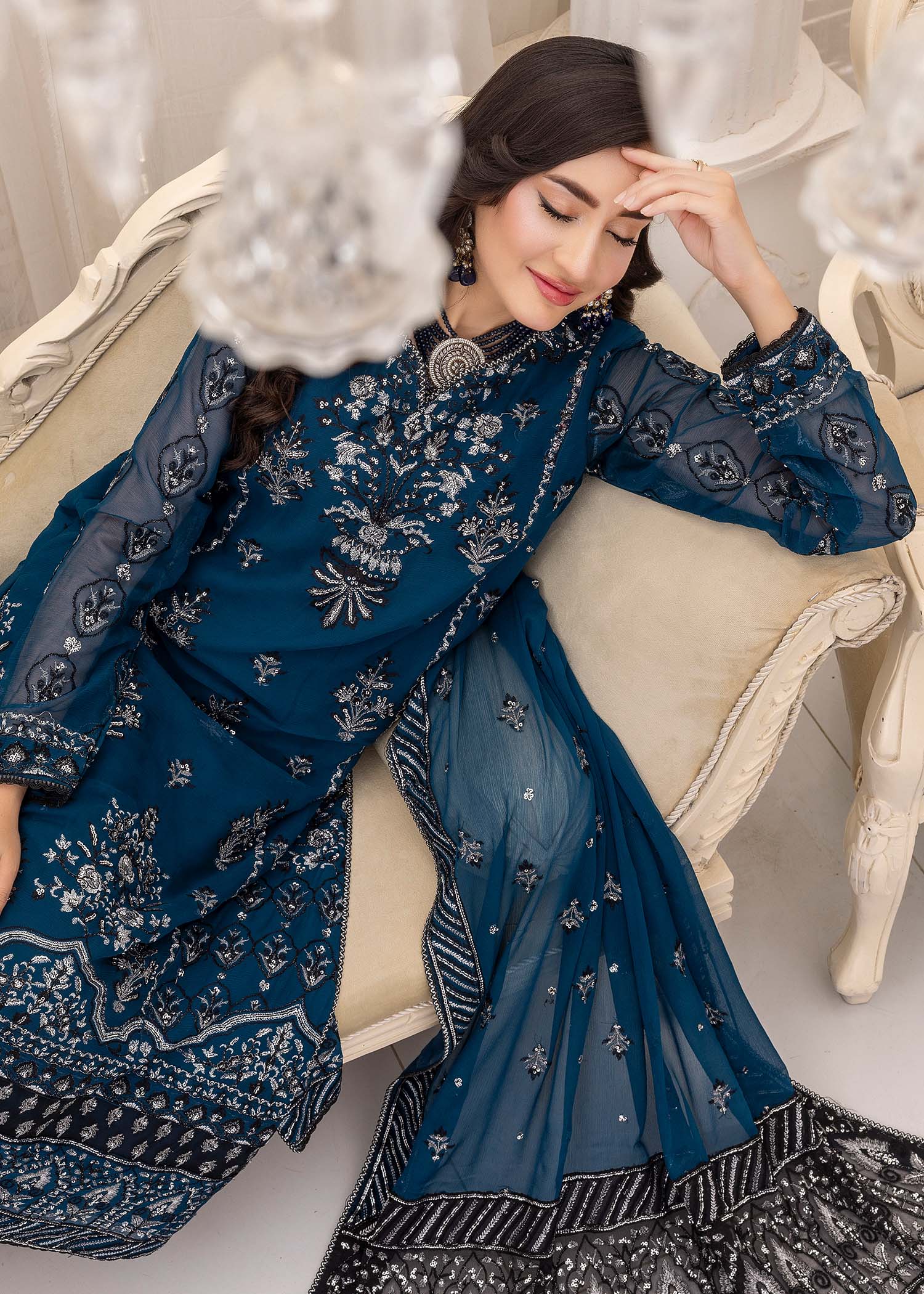 Kanwal Zainab MIDNIGHT ENCHANTRESS Women 3pcs