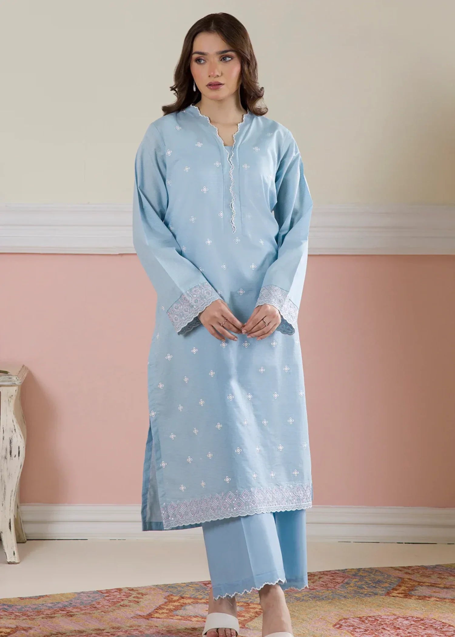 Zellbury WPS2521485 Sky Blue Women 2pcs