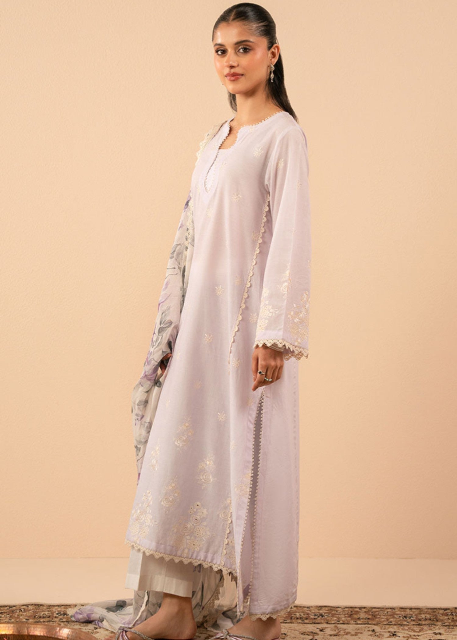 Cross Stitch LILAC GLEAM 0125RTWEMBLWN0202 Women 2pcs