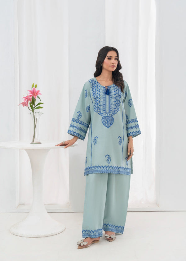 Stylish Collection JUGNU FEROZI (FARSHI SHALWAR) Women 2pcs