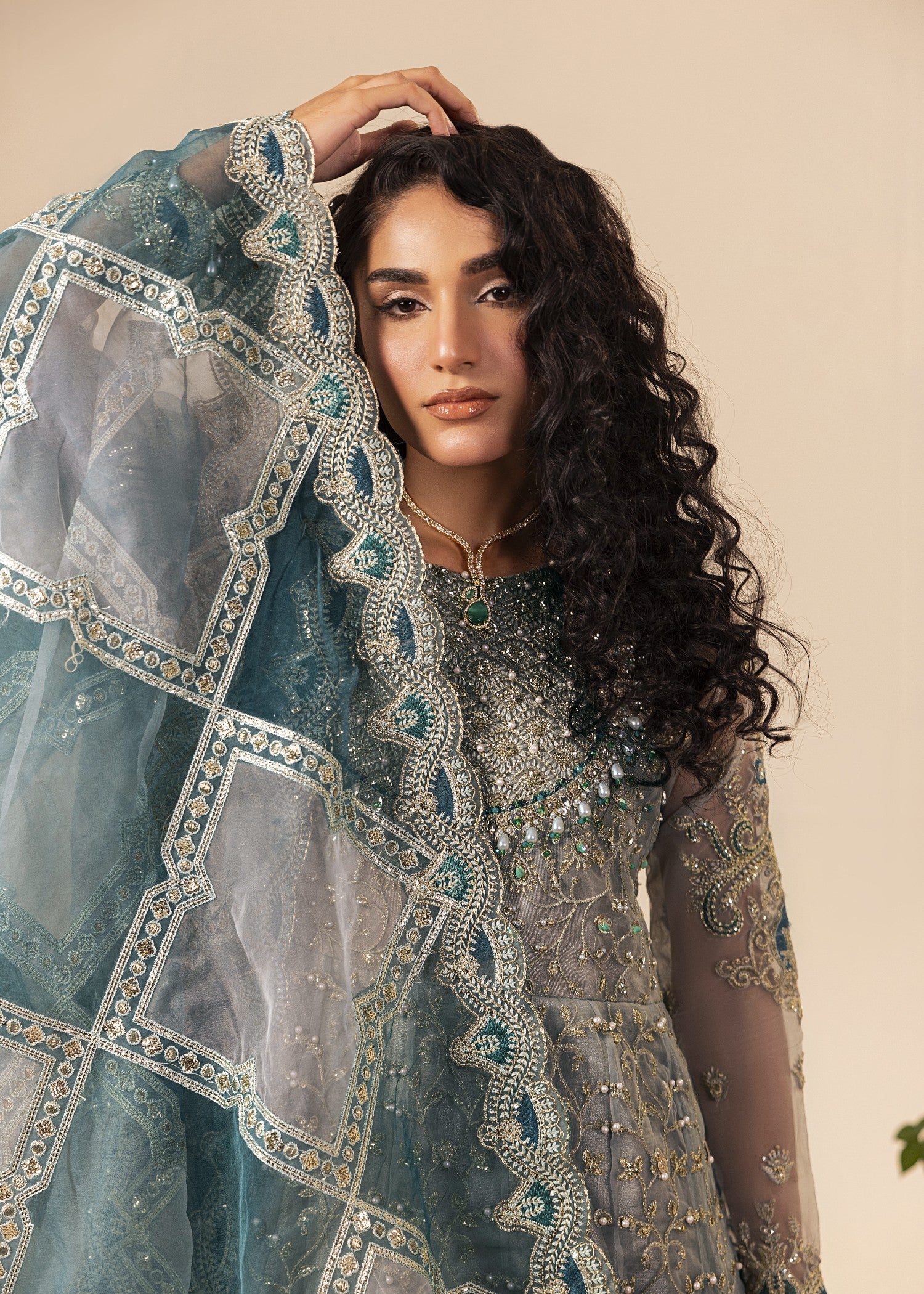 Diara Couture SHAHBANU DF 13 AQUA Women 3pcs