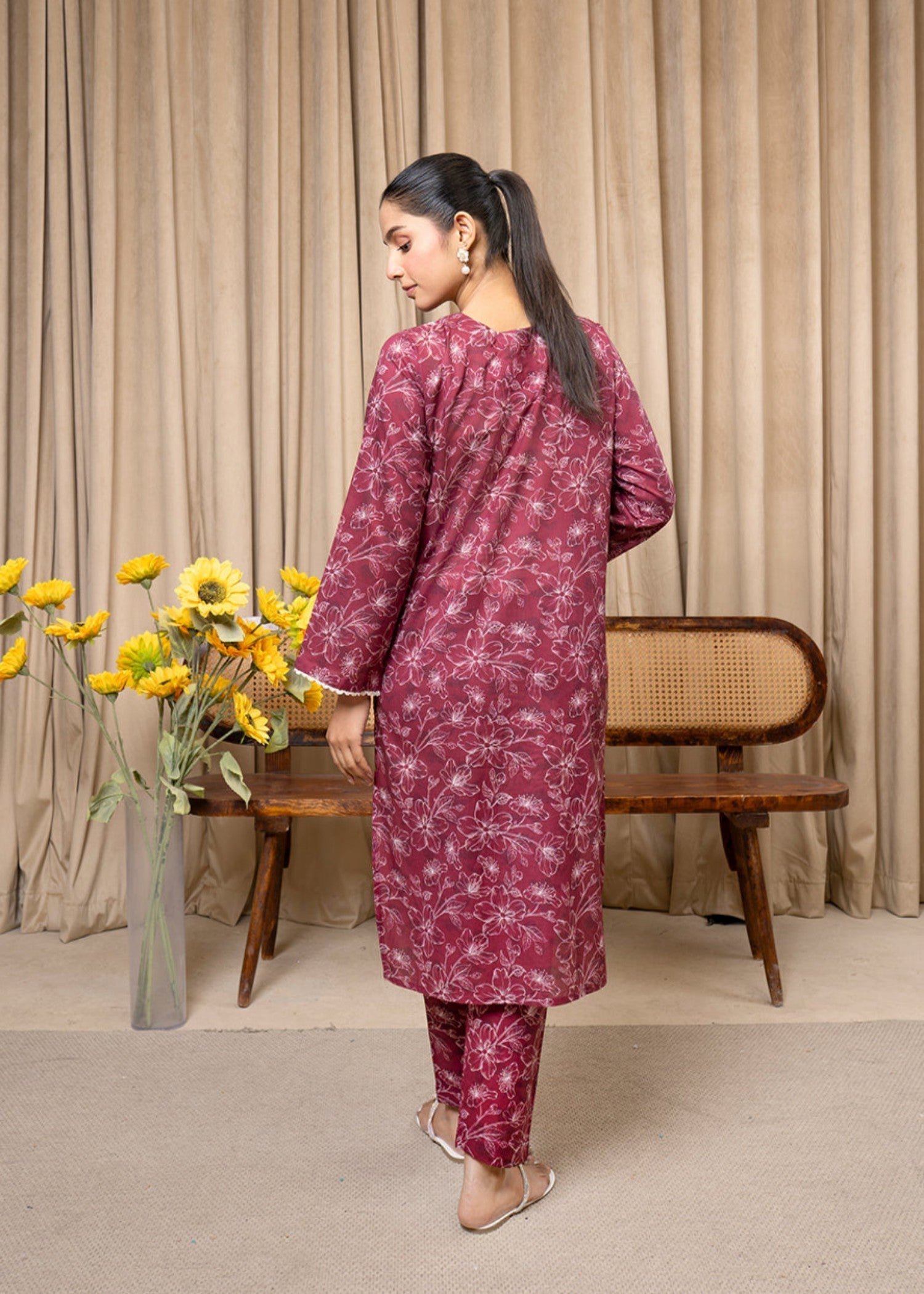 Afsarah MAROONISH Women 2pcs