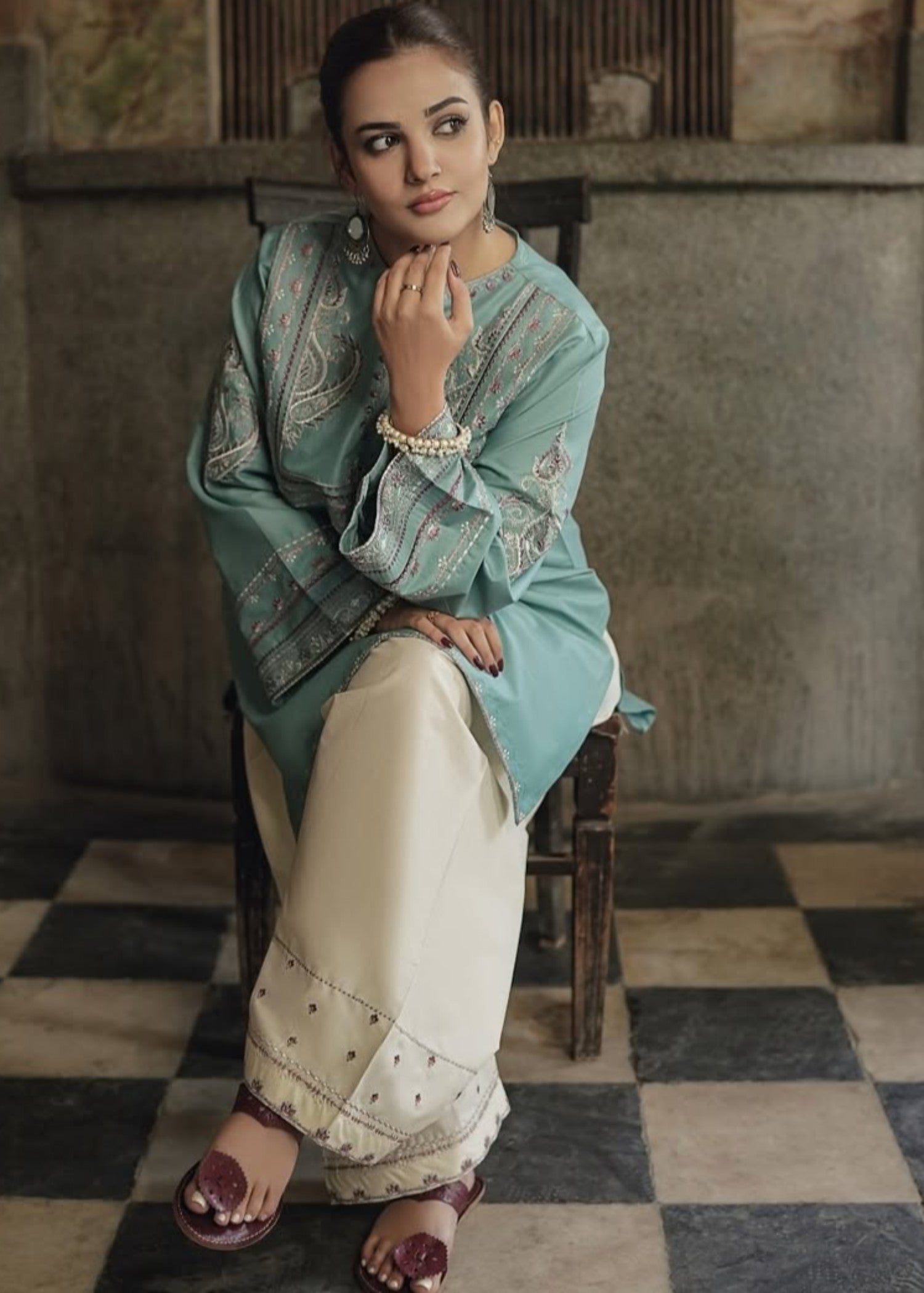 Mirhal Fashion Sky & Sky Women 2pcs