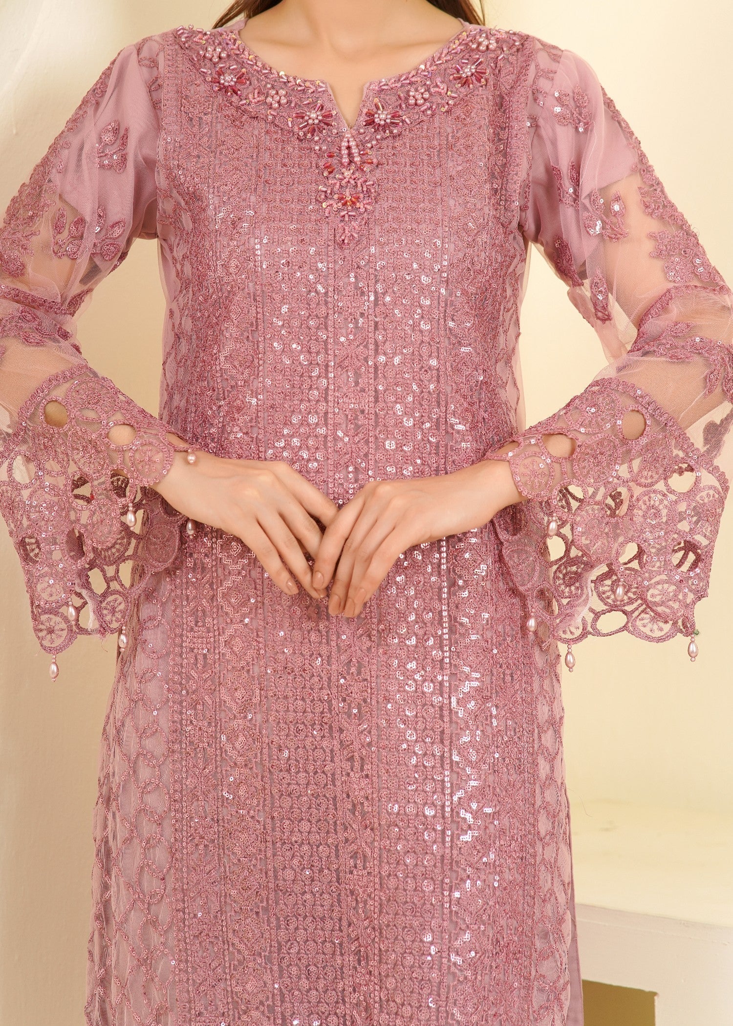 Rangoon Clothing Guluna Pastel Pink Women 3pcs