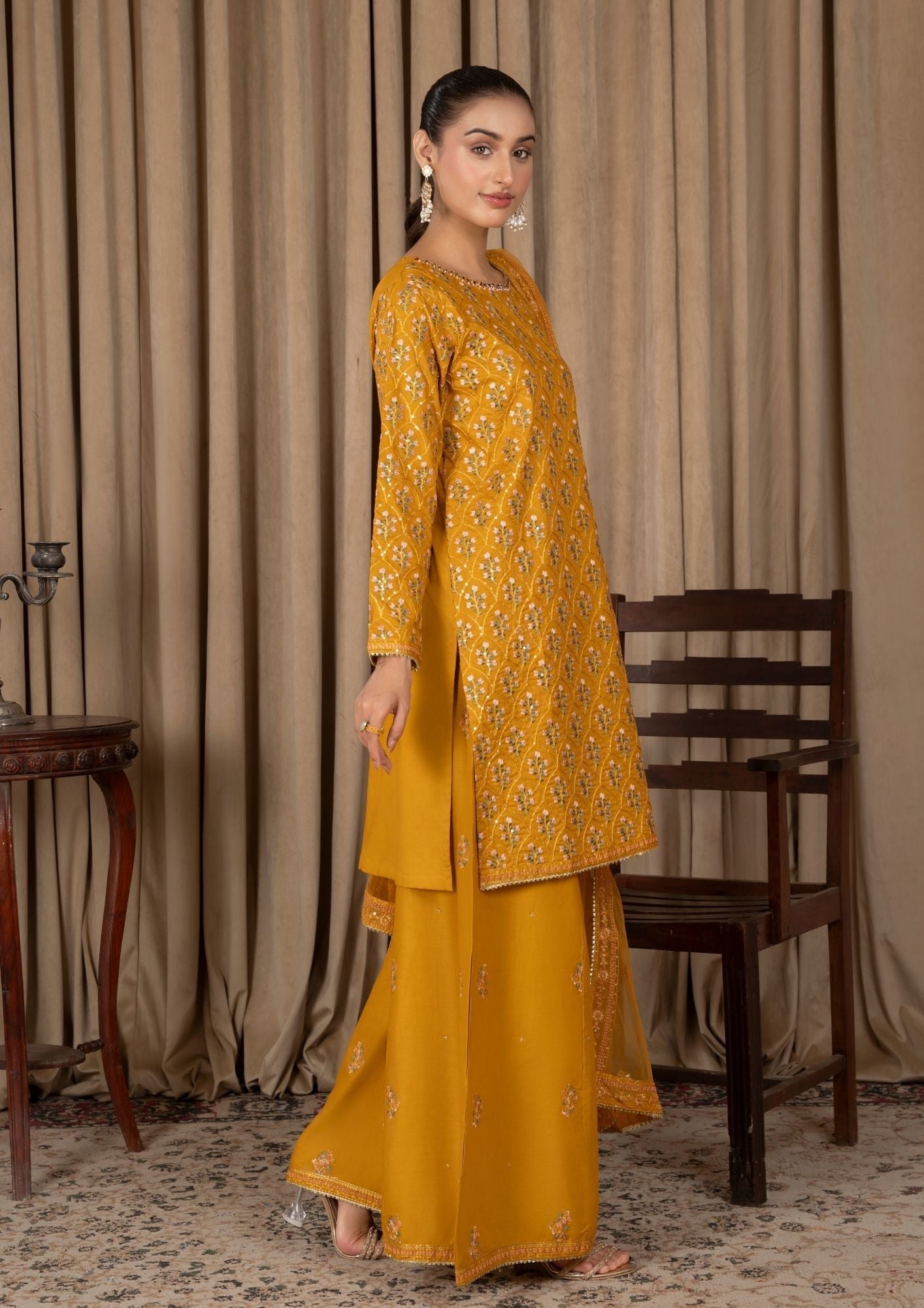 Alfatah Pret Embroidered Lawn ZAUQ S25 0011 Women 3pcs