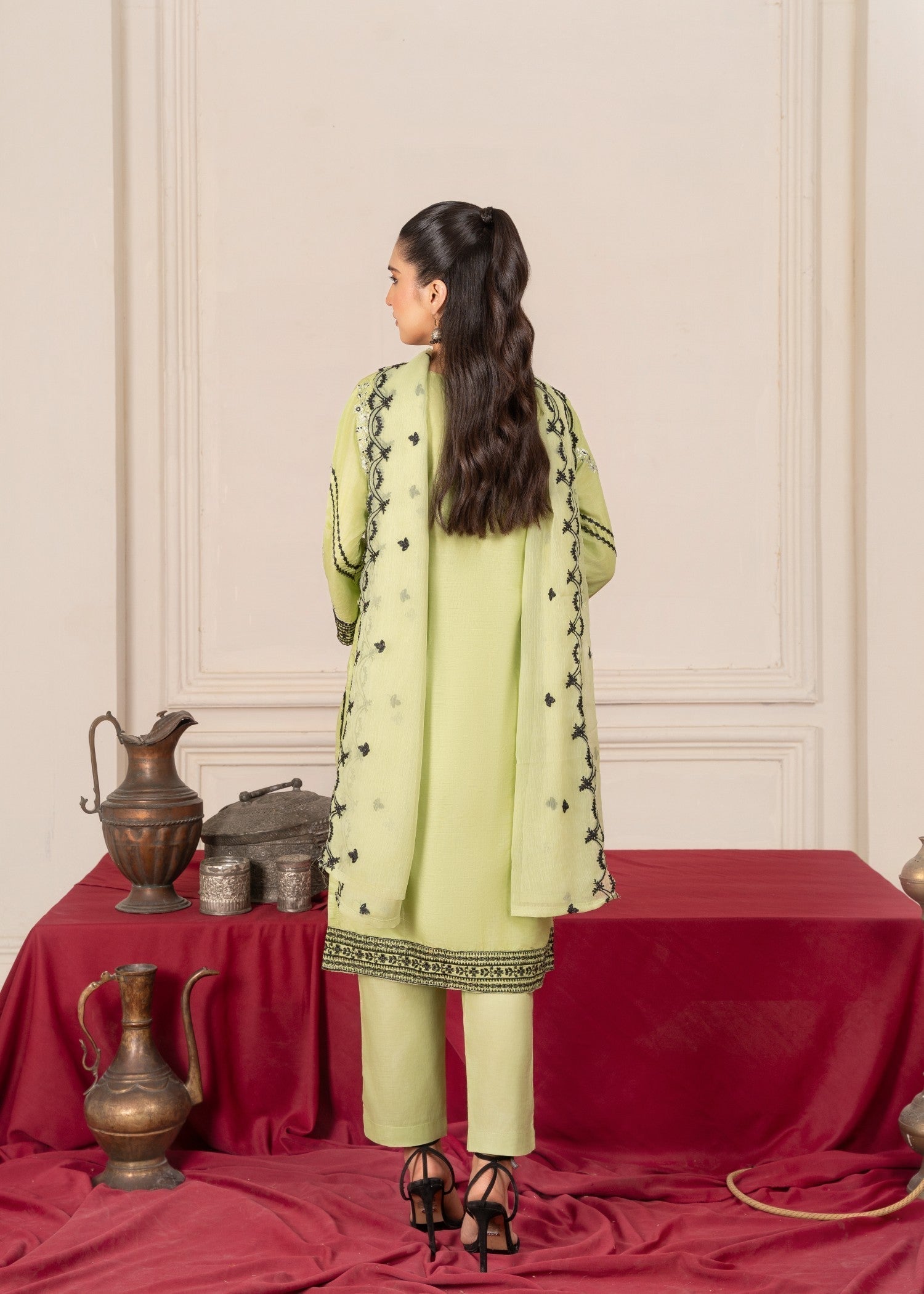 Four Season Boutique ZIRWAH COTTON PISTA Women 3pcs