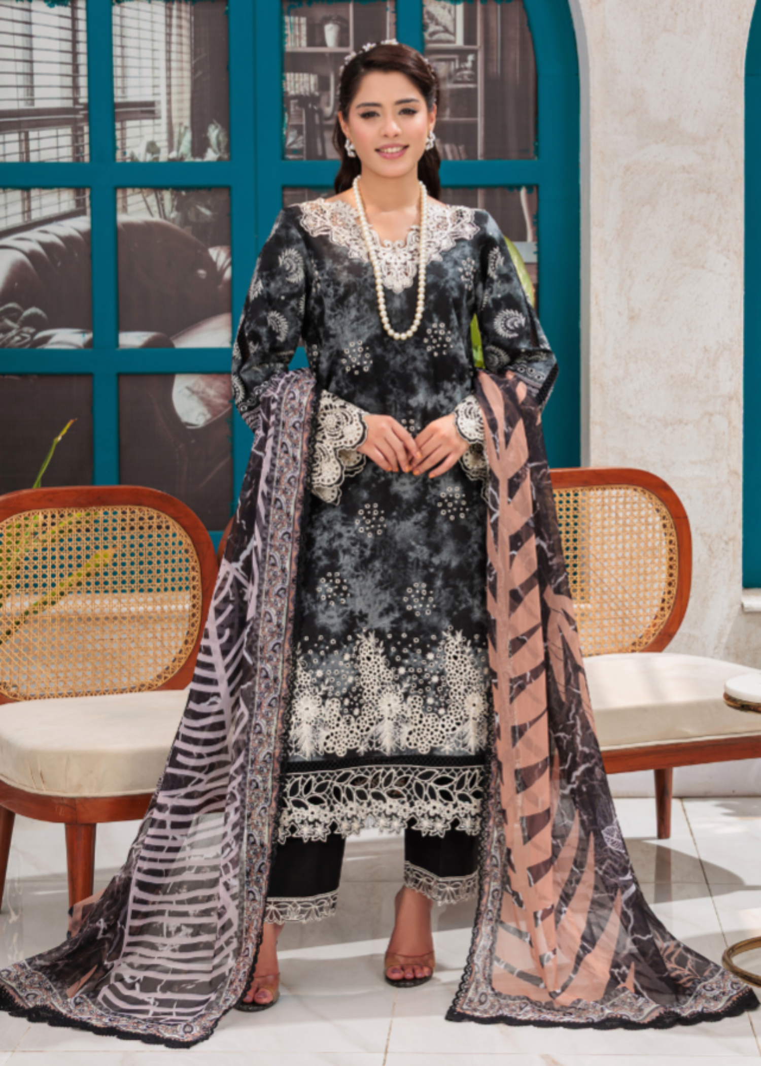 Huma Gul Midnight Veil HG 106 Women 3pcs