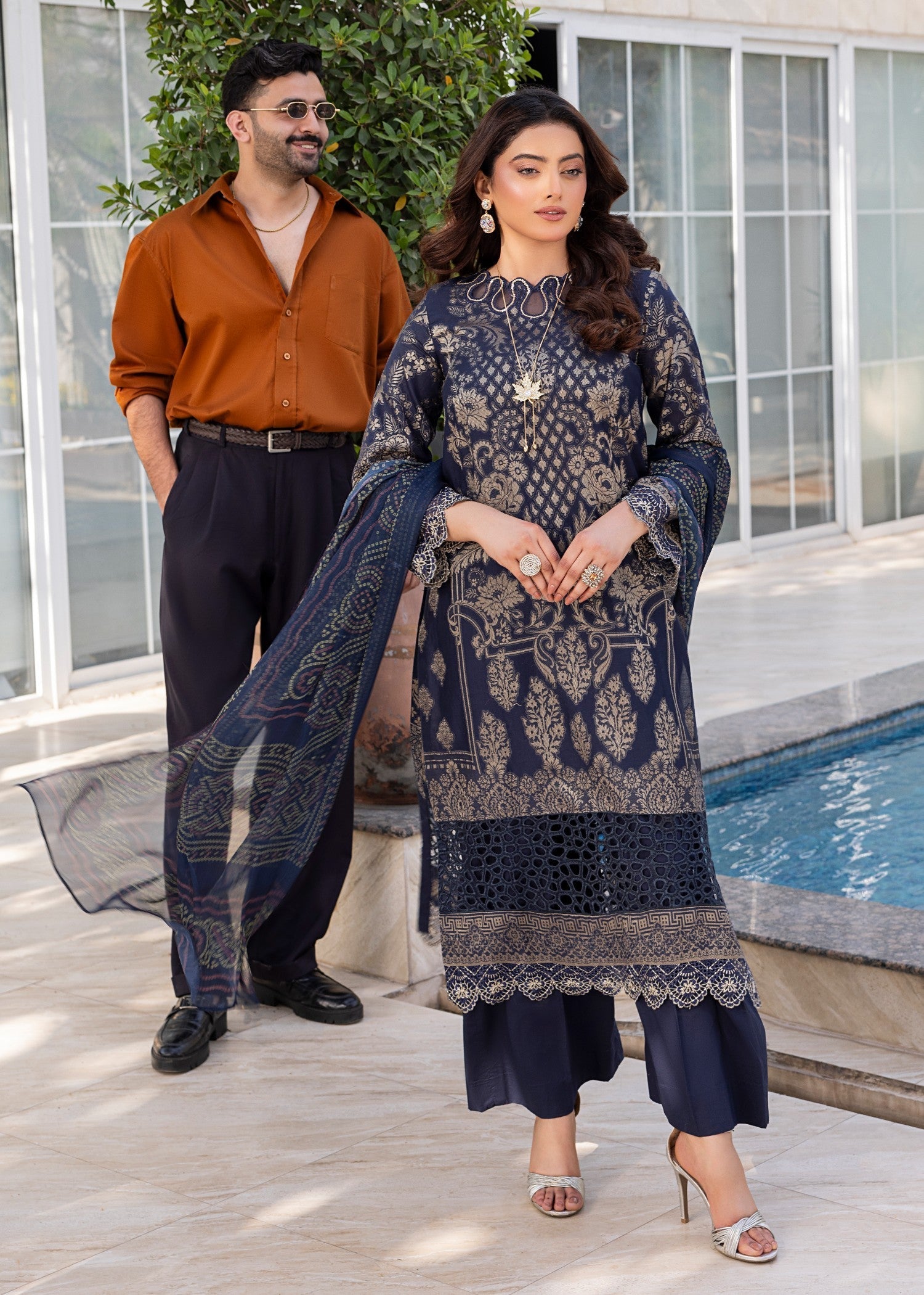 Zuri SELENE JK 20 NAVY BLUE Women 3pcs