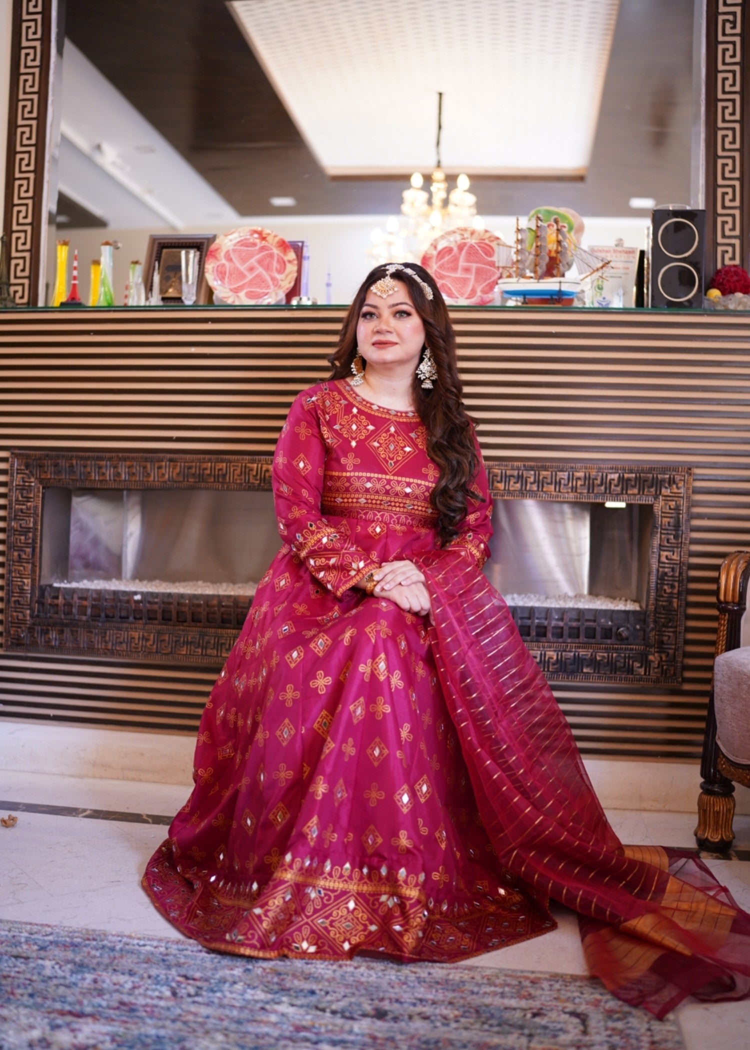 1 Virsapret R2 maroon Women 2pcs