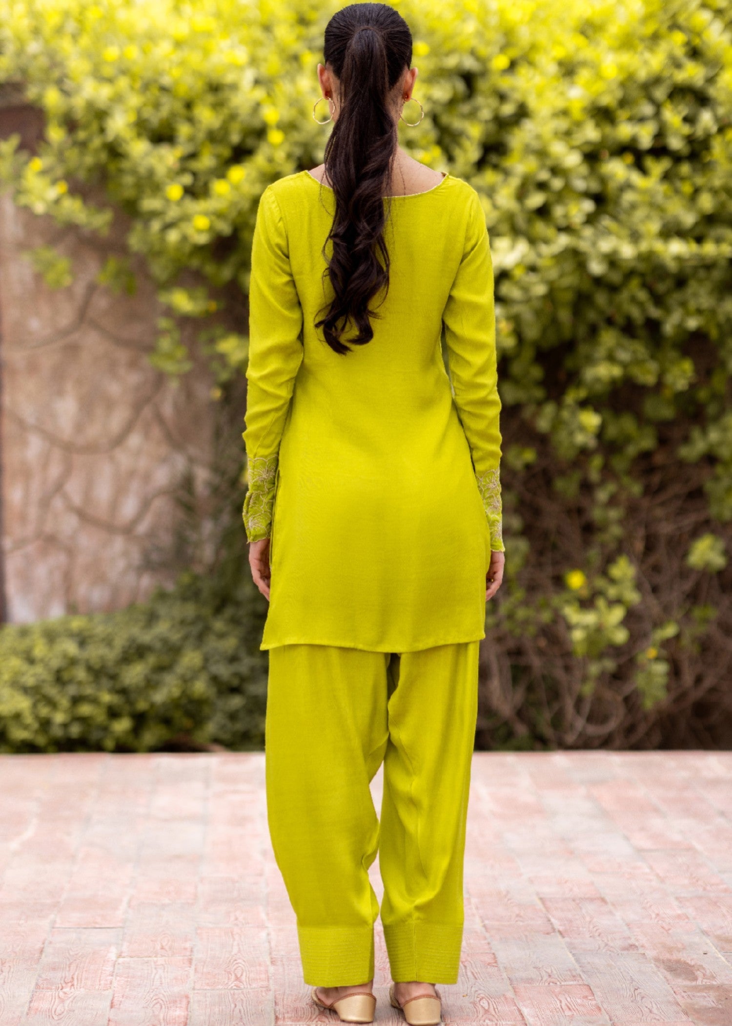 Daak & Co. Mashaal Lime Women 3pcs