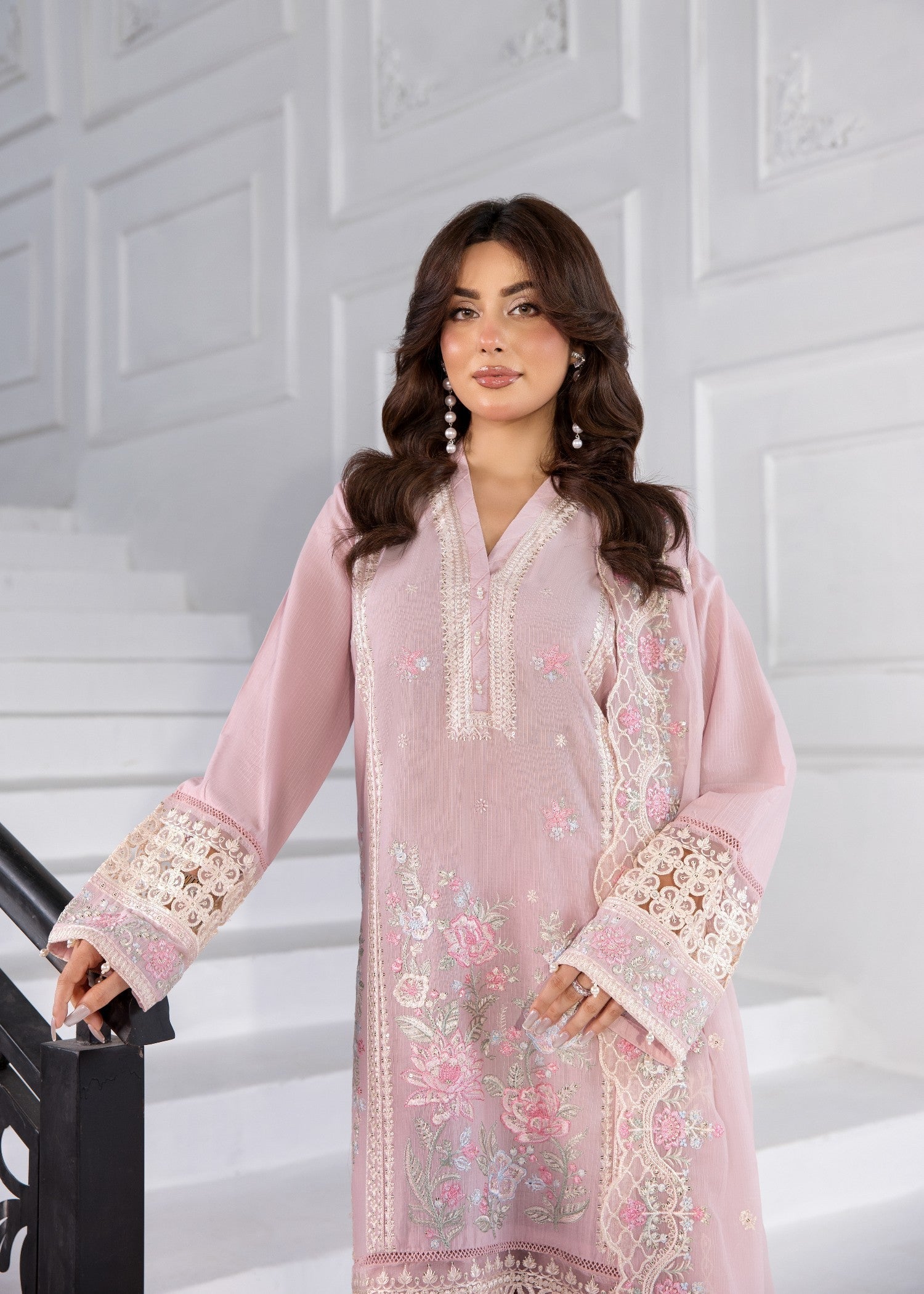 Bin Tayyab (BT006376 PNK 01) Women 3pcs