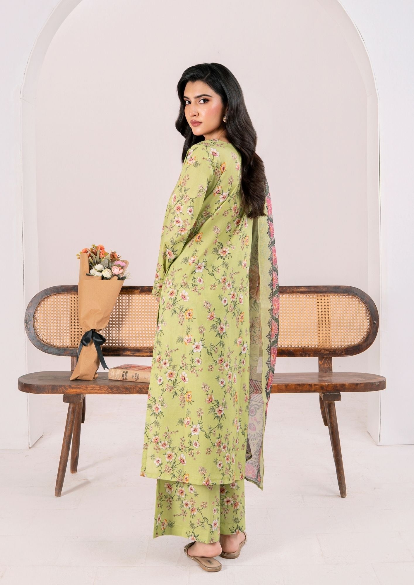 Alfatah Pret Printed Lawn with Embroidery RANAAI S25 0005 Women 3pcs