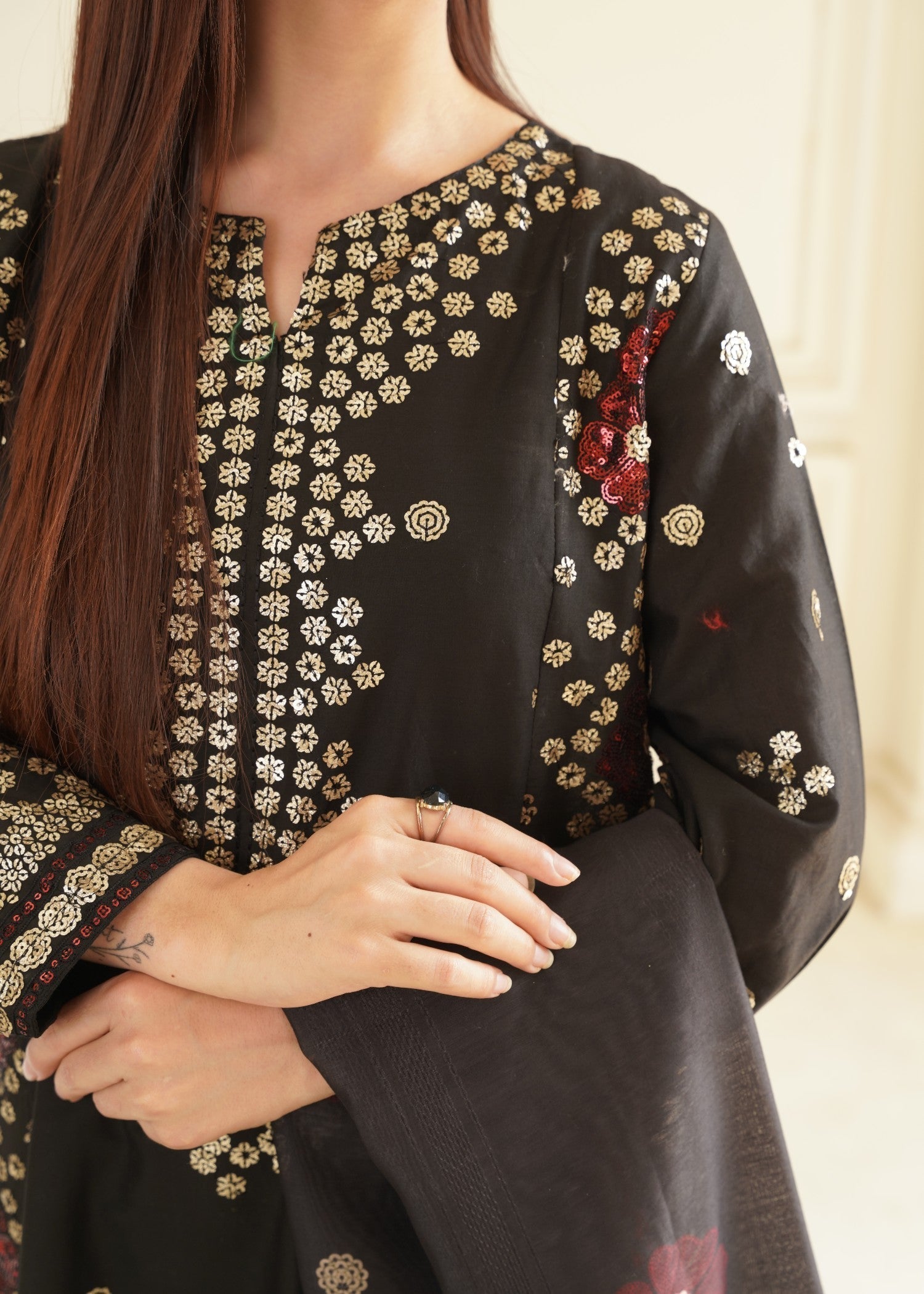 Hoorwani Izzah Black Women 3pcs