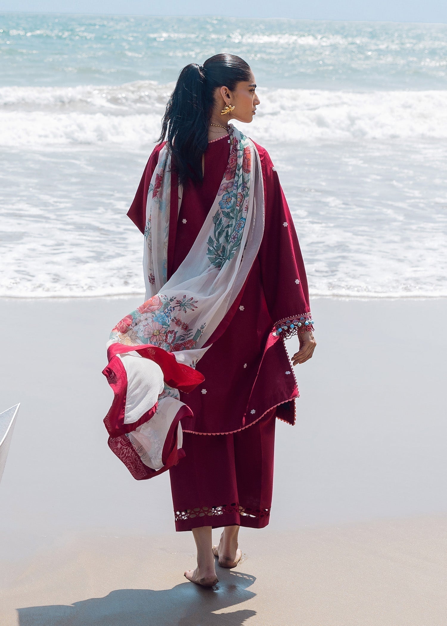 Sadaf Fawad Khan Floral Paisley Women 3pcs