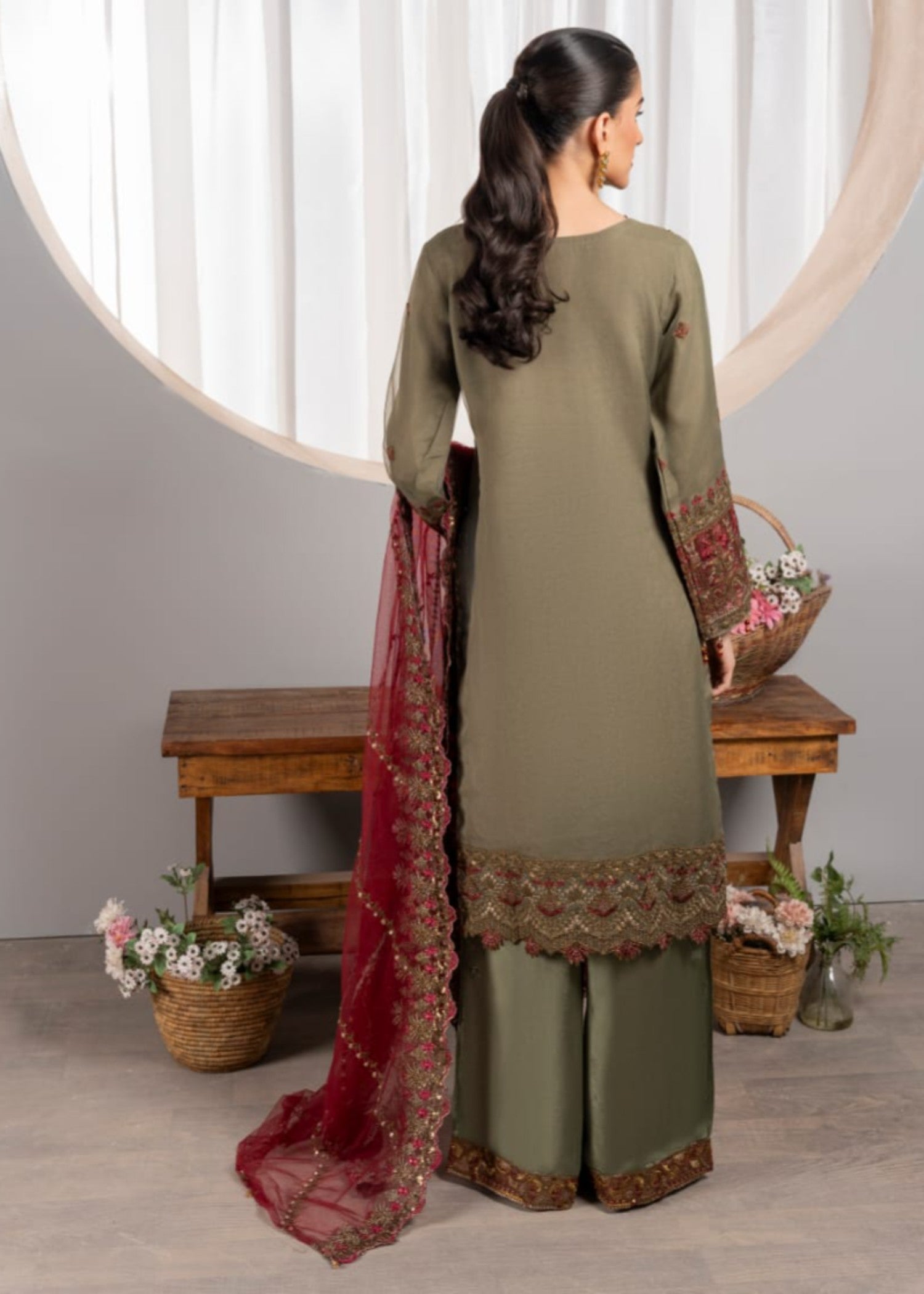 Solo Outfits Khushboo 2 Women 3pcs