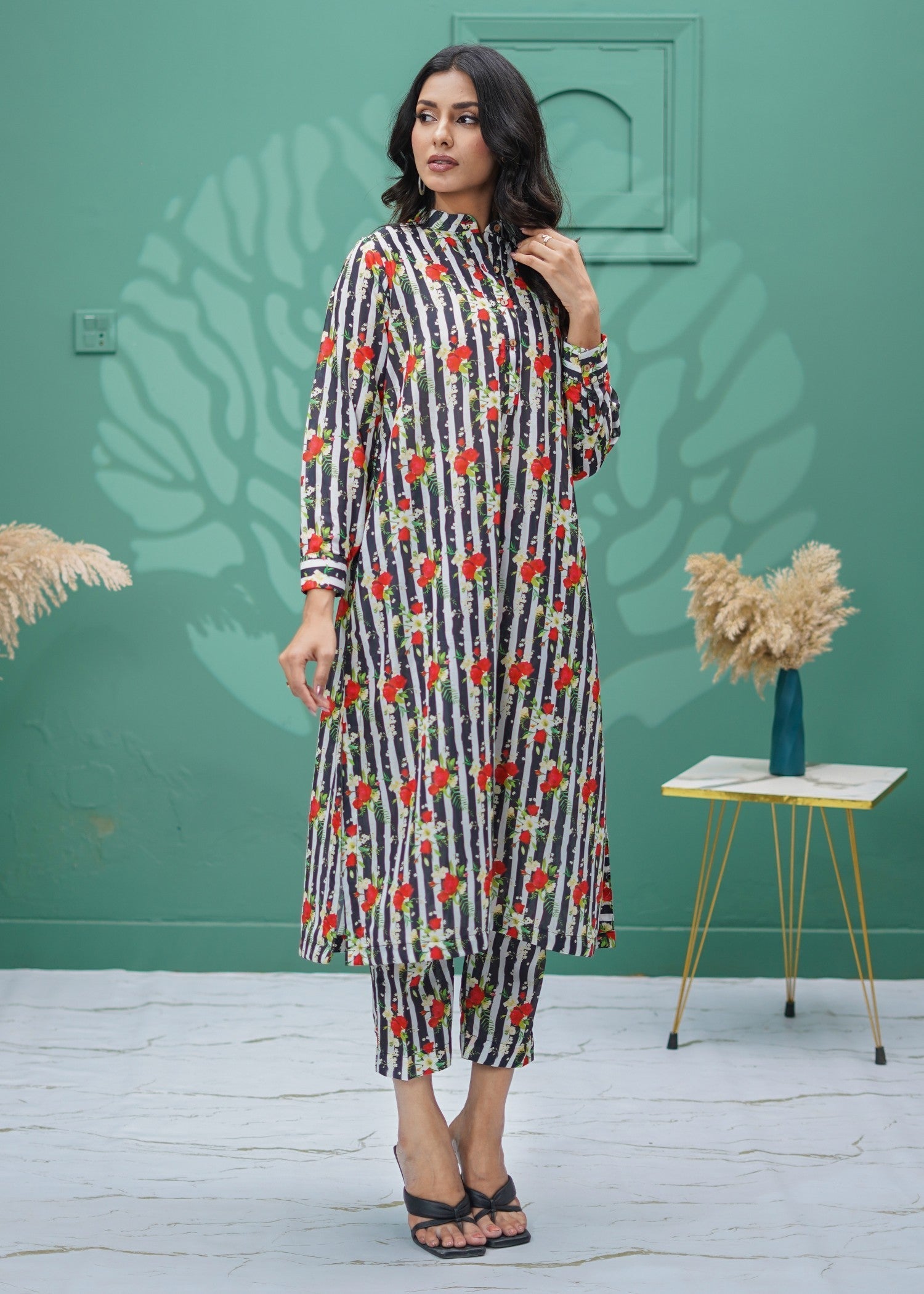 Suitsu Stripes Caries Women 2pcs