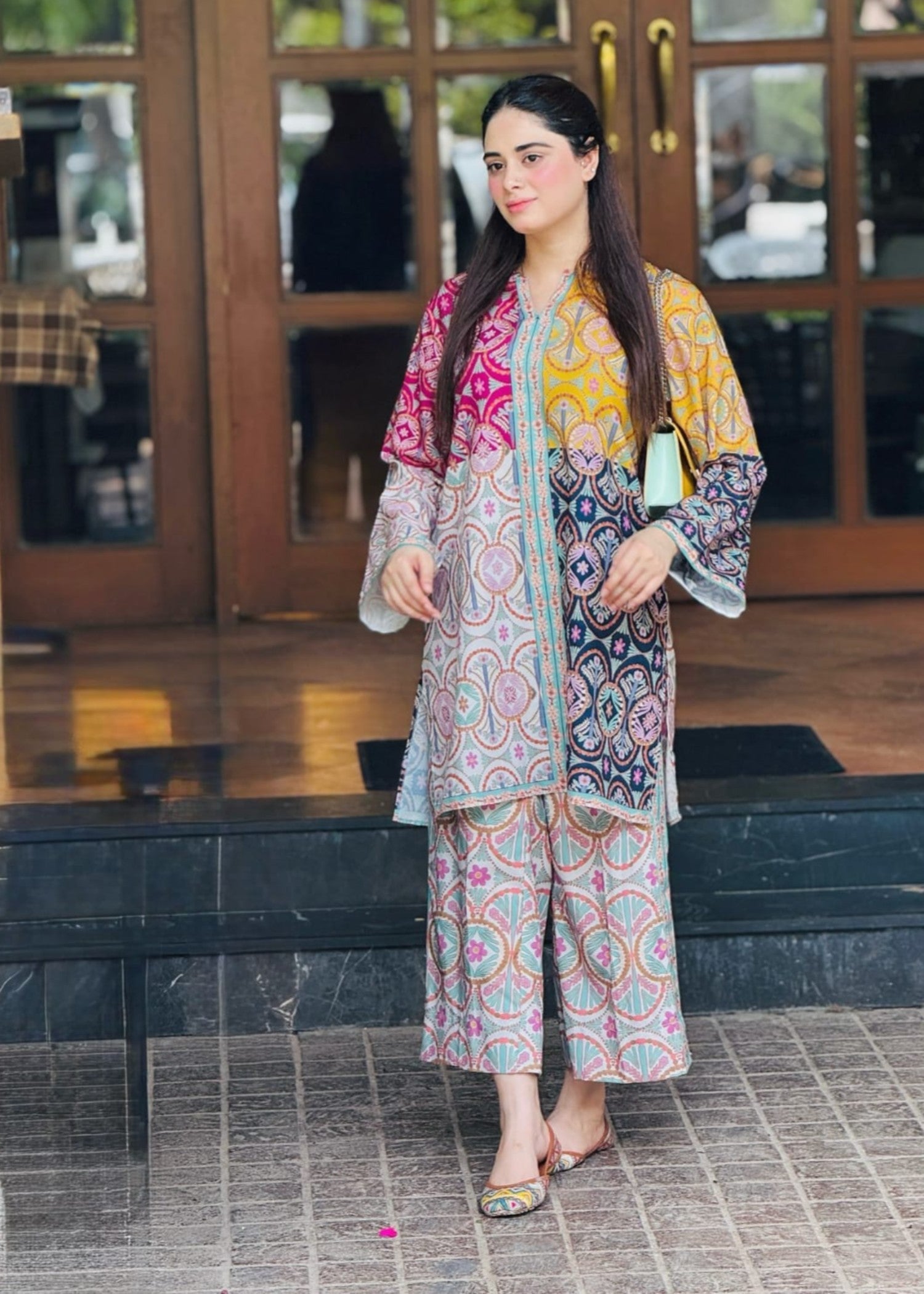 Tehzeeb Libas RANG SAAZ STITCHED Women 2pcs