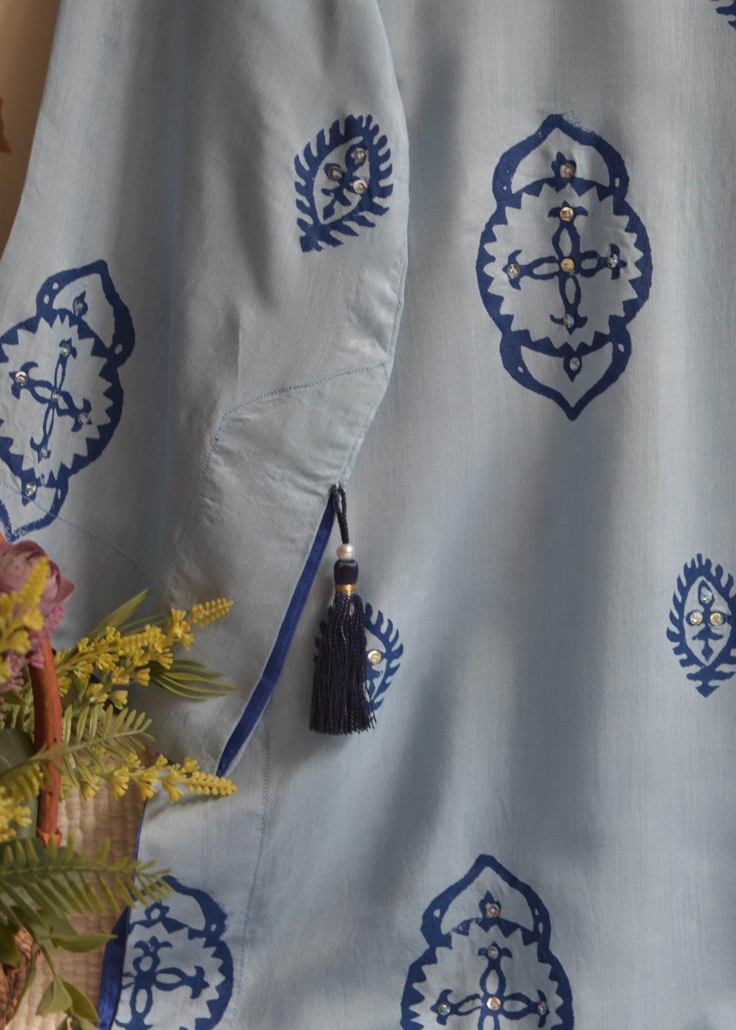 Baposh powder Blue Women 3pcs