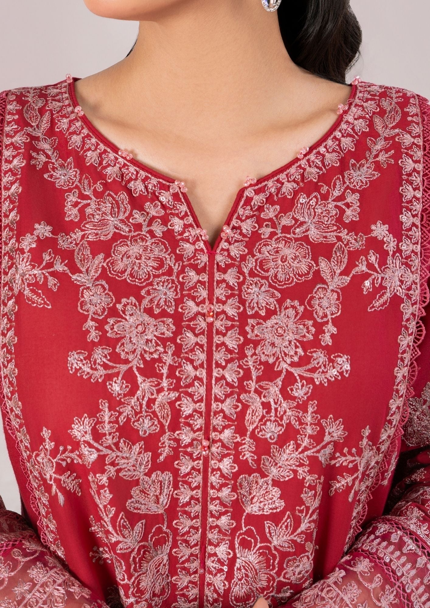 Alfatah Pret Embroidered Lawn ZAUQ S25 0002 Women 3pcs