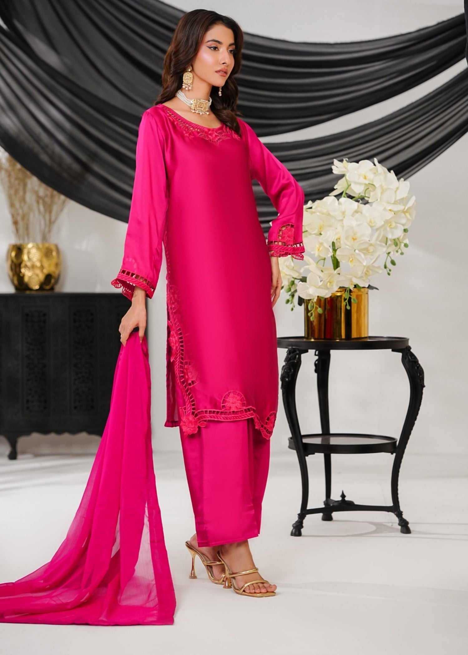Rangoon Clothing Rossy HotPink Women 3pcs