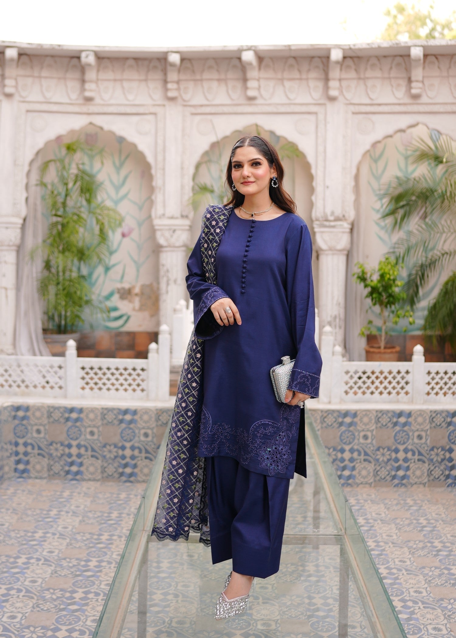 Fozia Khalid Mullberry Women 3pcs