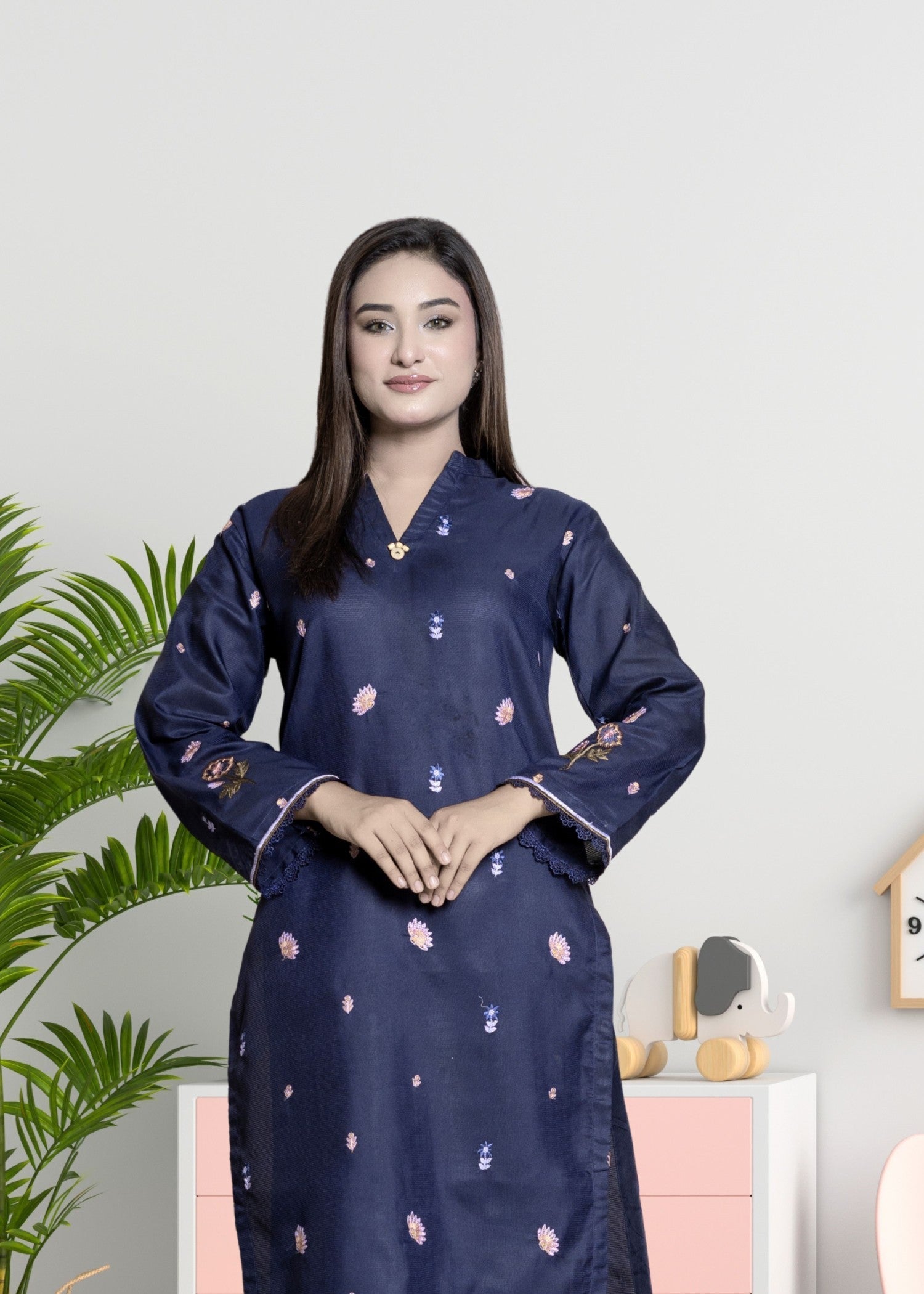 Hamna Kalim NAMAL NAVY Women 2pcs