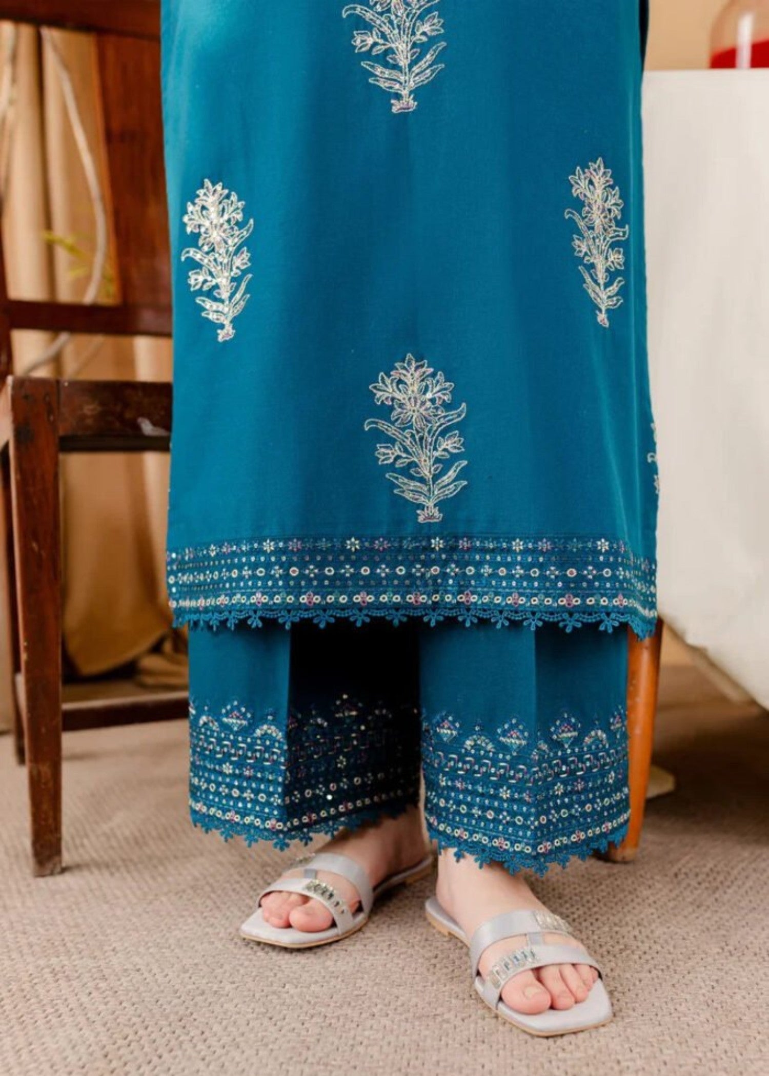 Haraj Collections Melvin Embroidered Women 2pcs