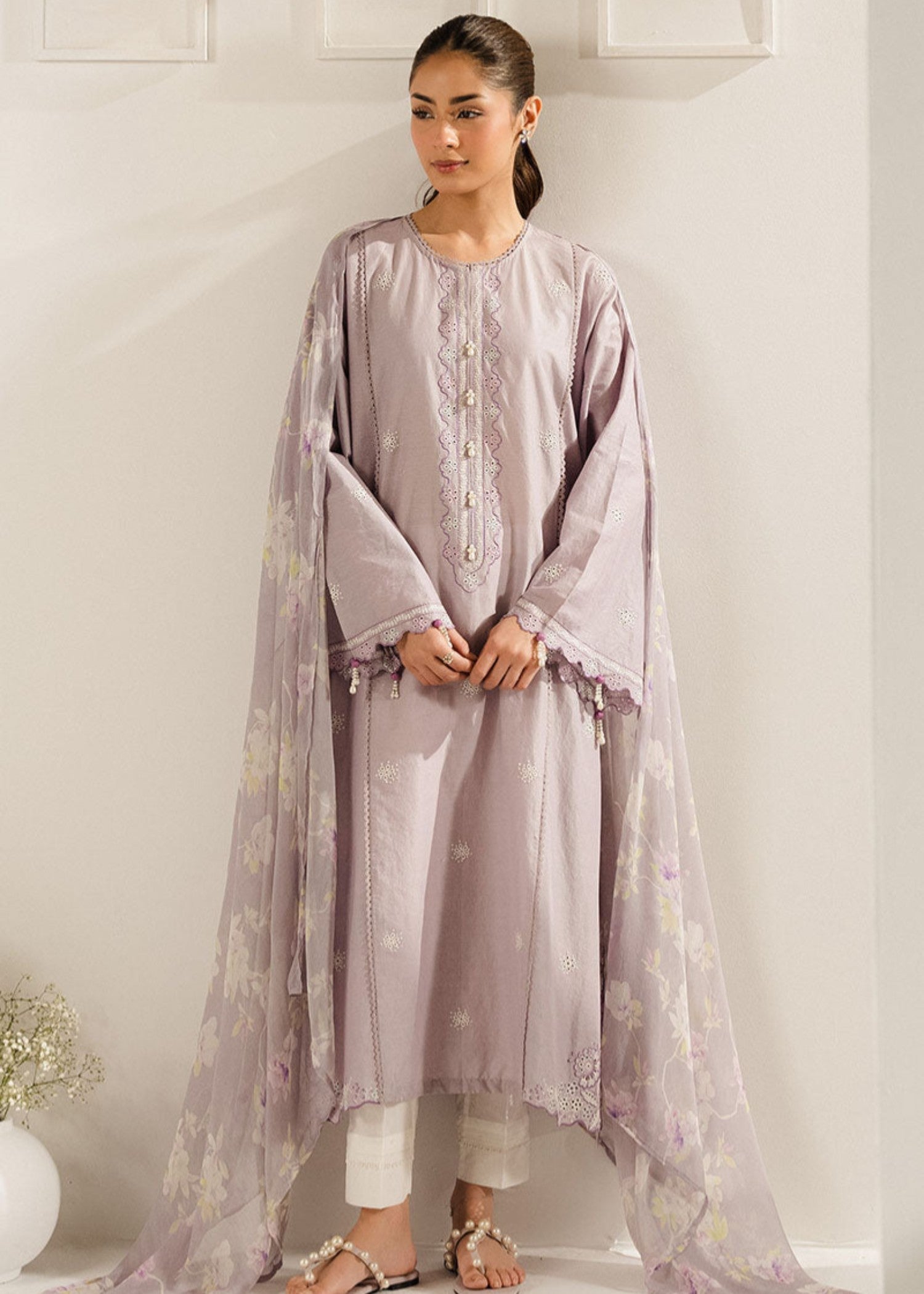 Cross Stitch THISTLE BLOOM 0125RTWEMBLWN0304 Women 2pcs