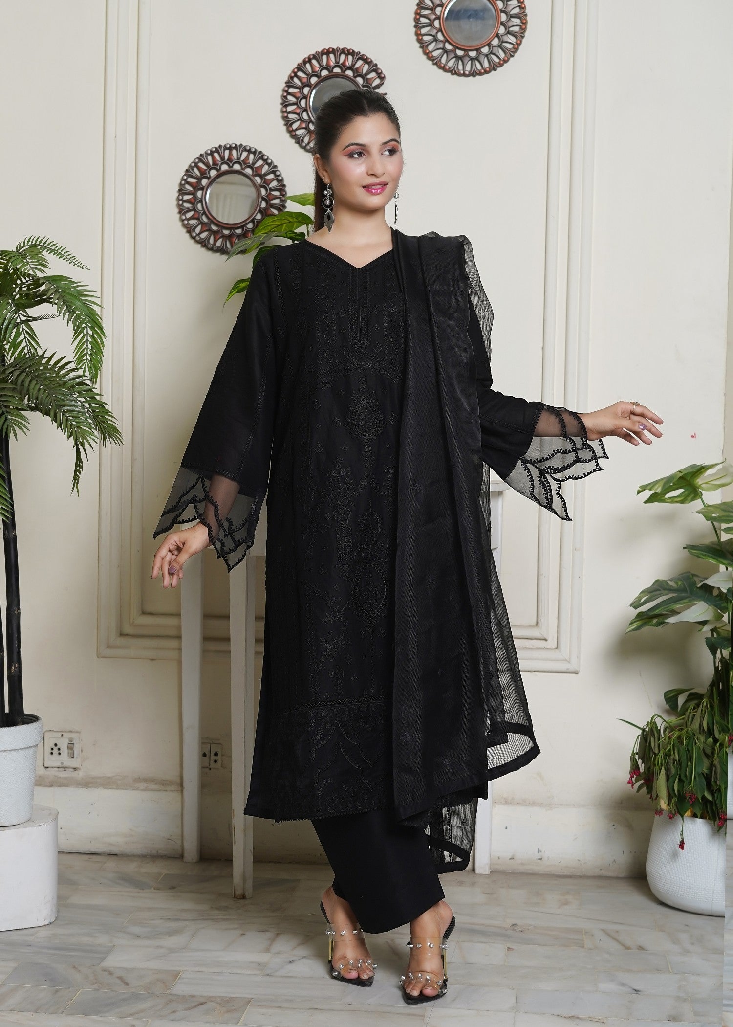 Waniya Awais WAL 58 Stitched Women 3pcs
