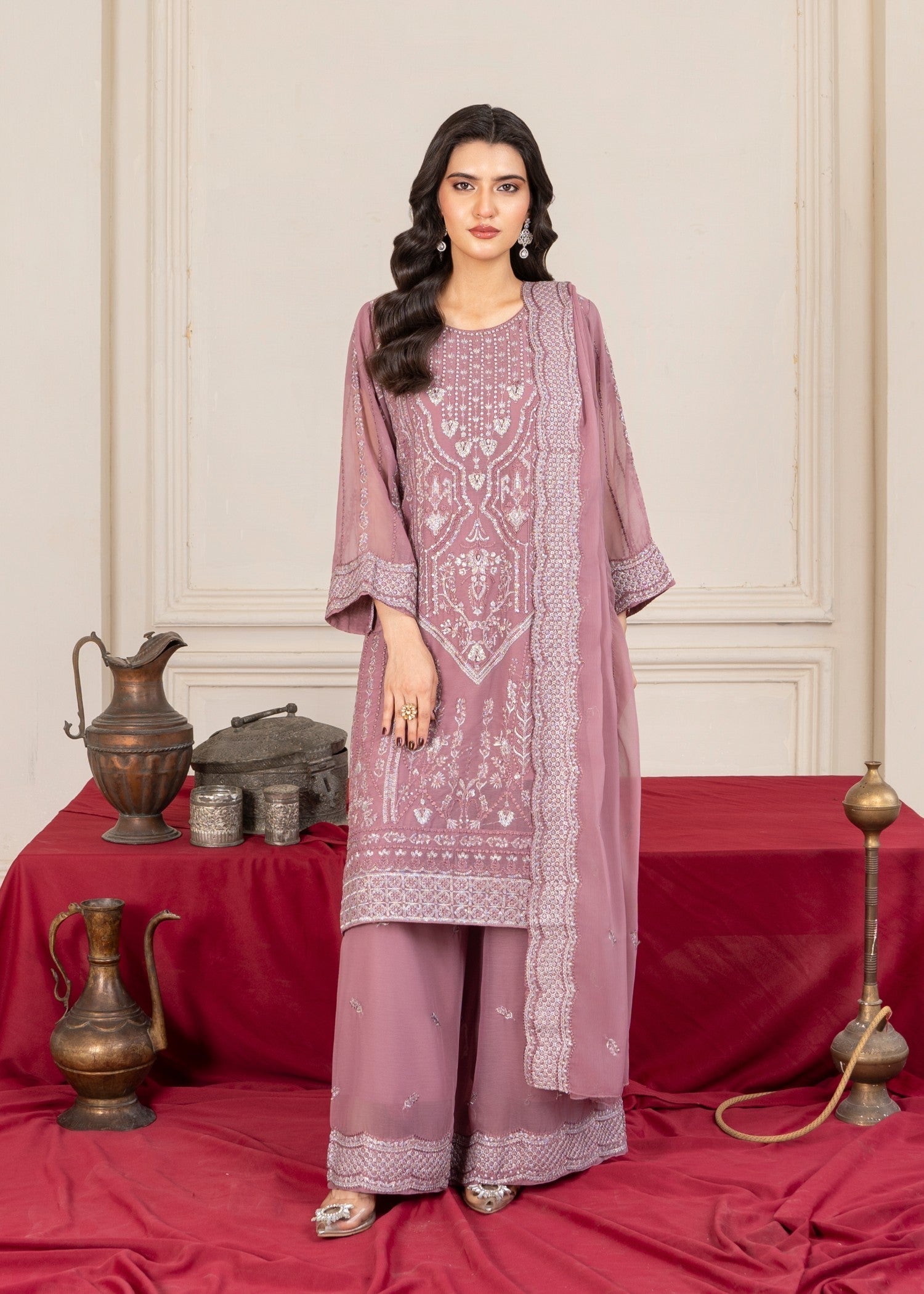 Four Season Boutique DIL ROOP MAUVE Women 3pcs
