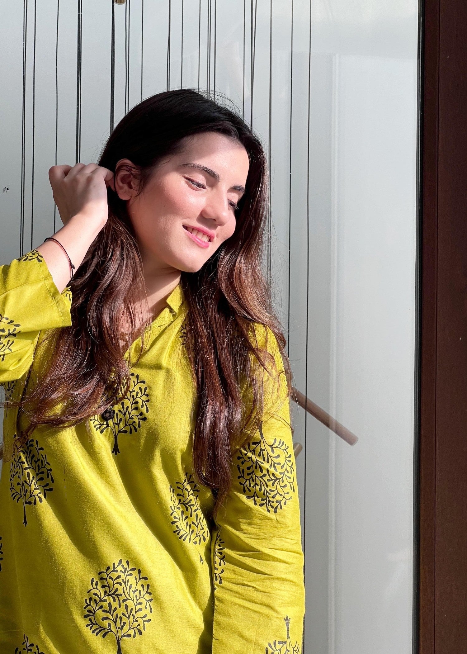 Anabya Garments TREE OLIVE 002 Women 2pcs