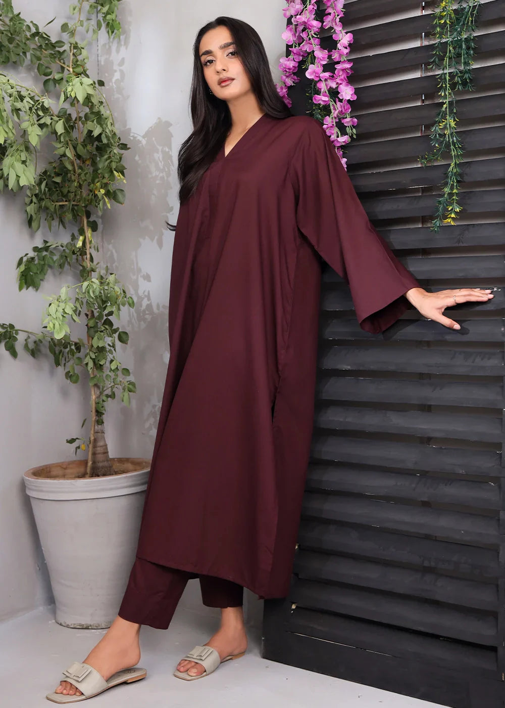 Rashid Textile Stitched – Solid Co ord – 1013 Women 2pcs