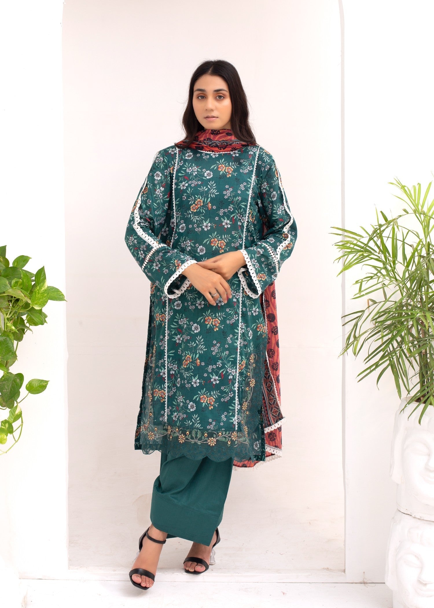 Sundar Stitch ROSE REVERIE | SS 1010 Women 3pcs