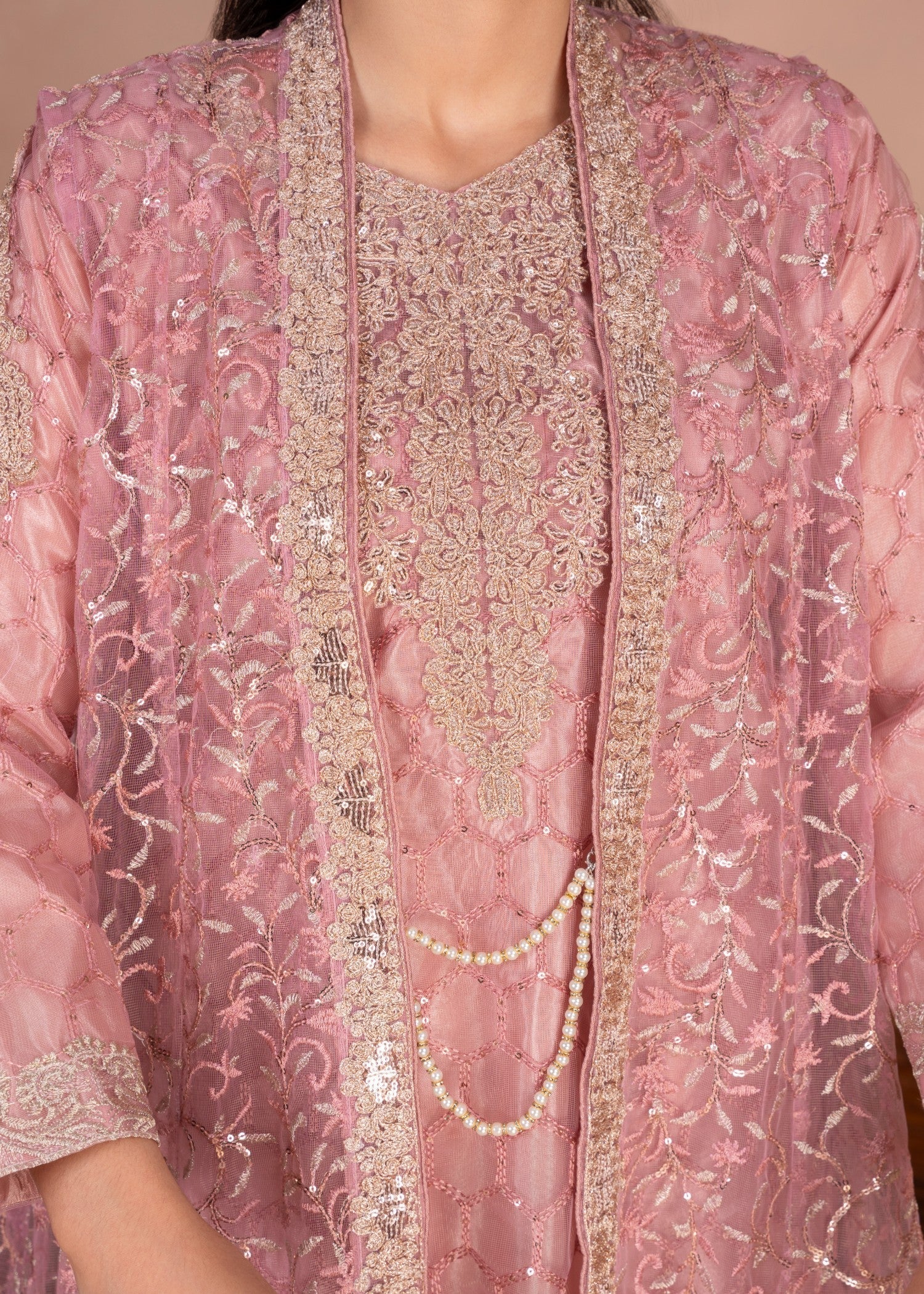 Four Season Boutique MALA GOWN PINK Women 4pcs