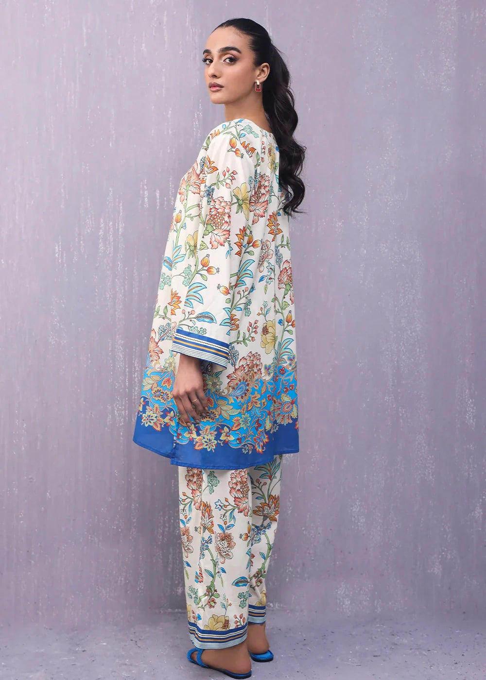 Rashid Textile Stitched Digitally Printed Lawn 1025 Women 2pcs