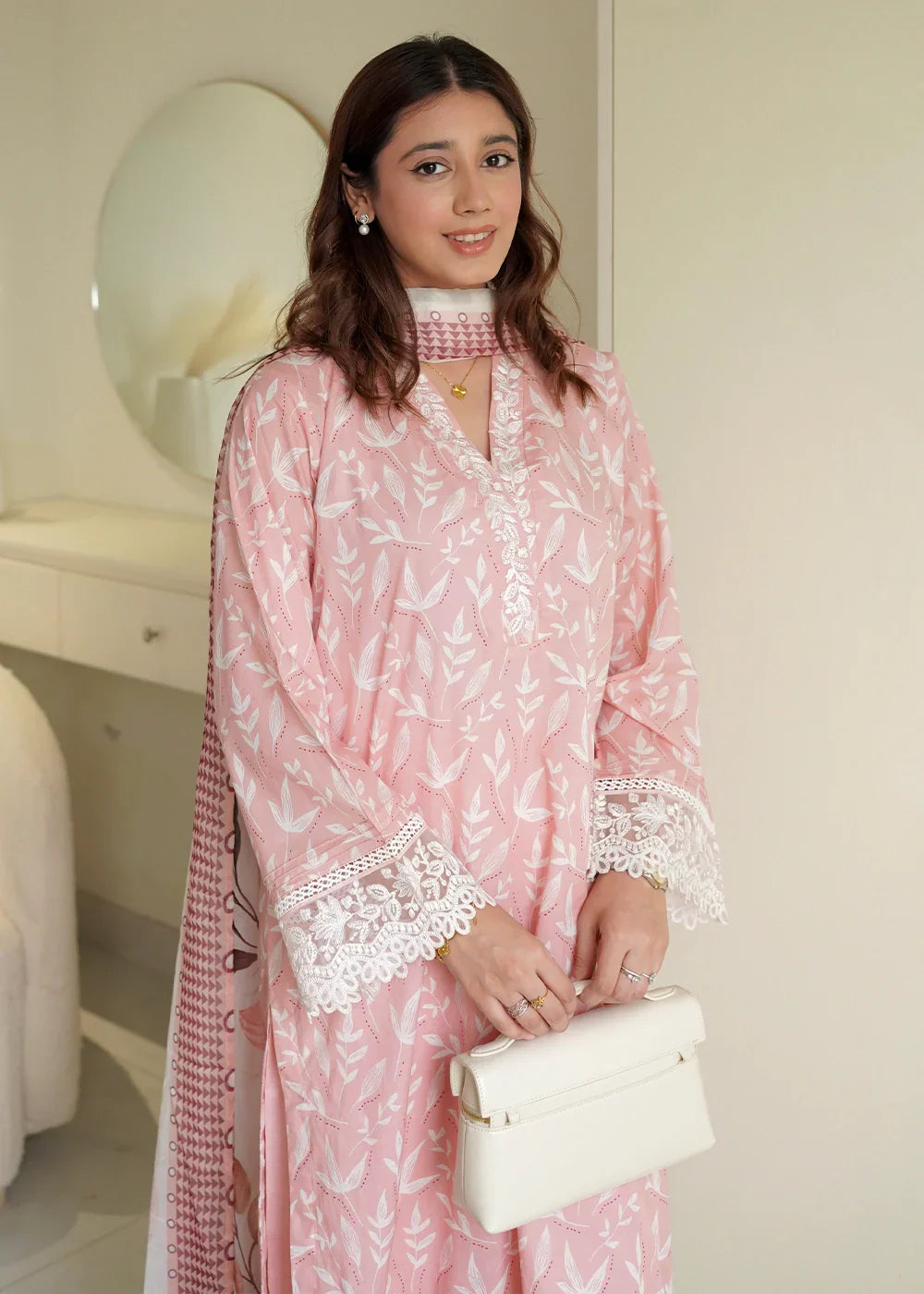 Rashid Textile Stitched LAWN 542 Women 3pcs