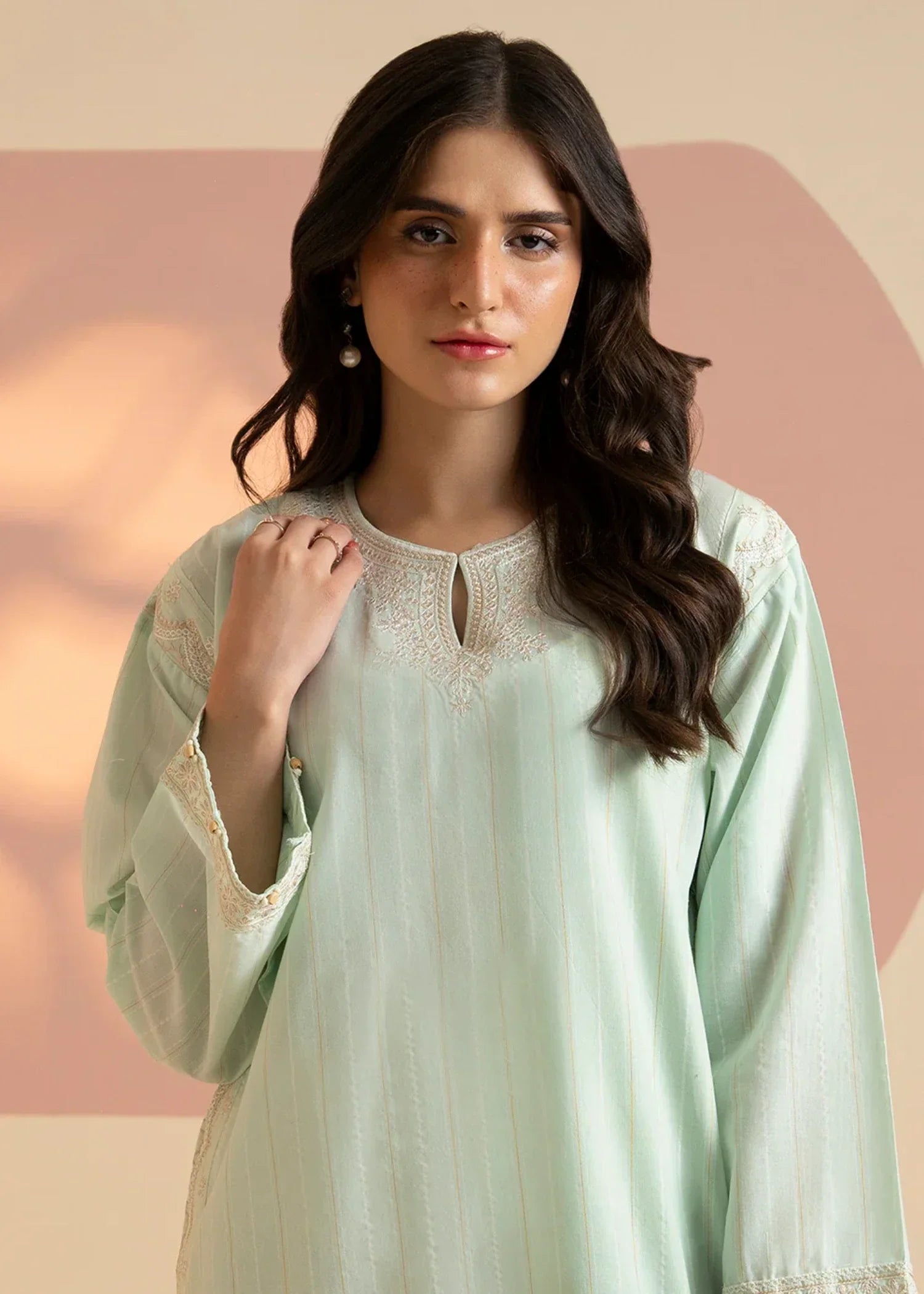 Zellbury WPS2512552 Mint Green Women 1pcs