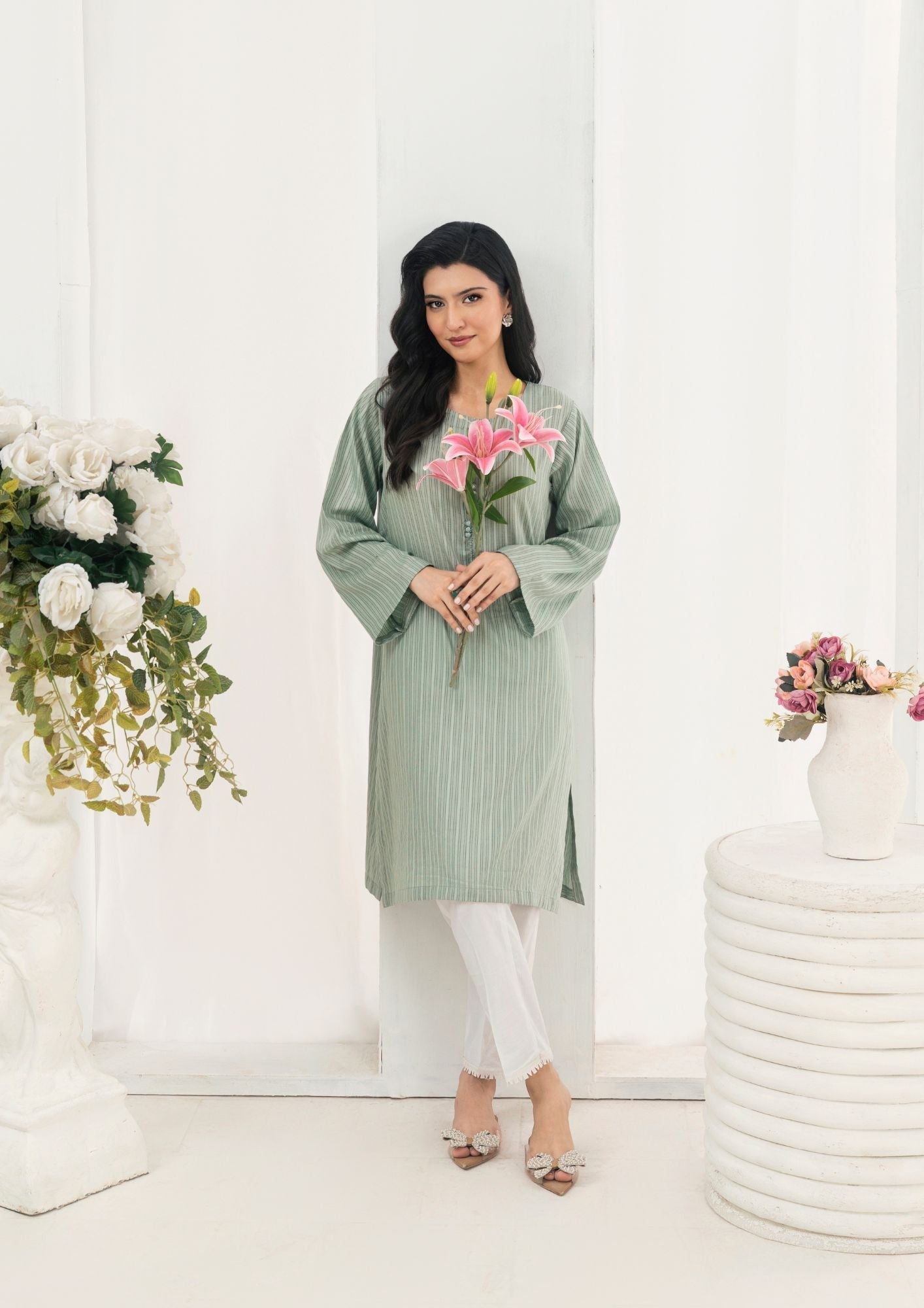 Yolo Pret Bubble Lawn Tunic BUB B25 0001 Women 1pcs