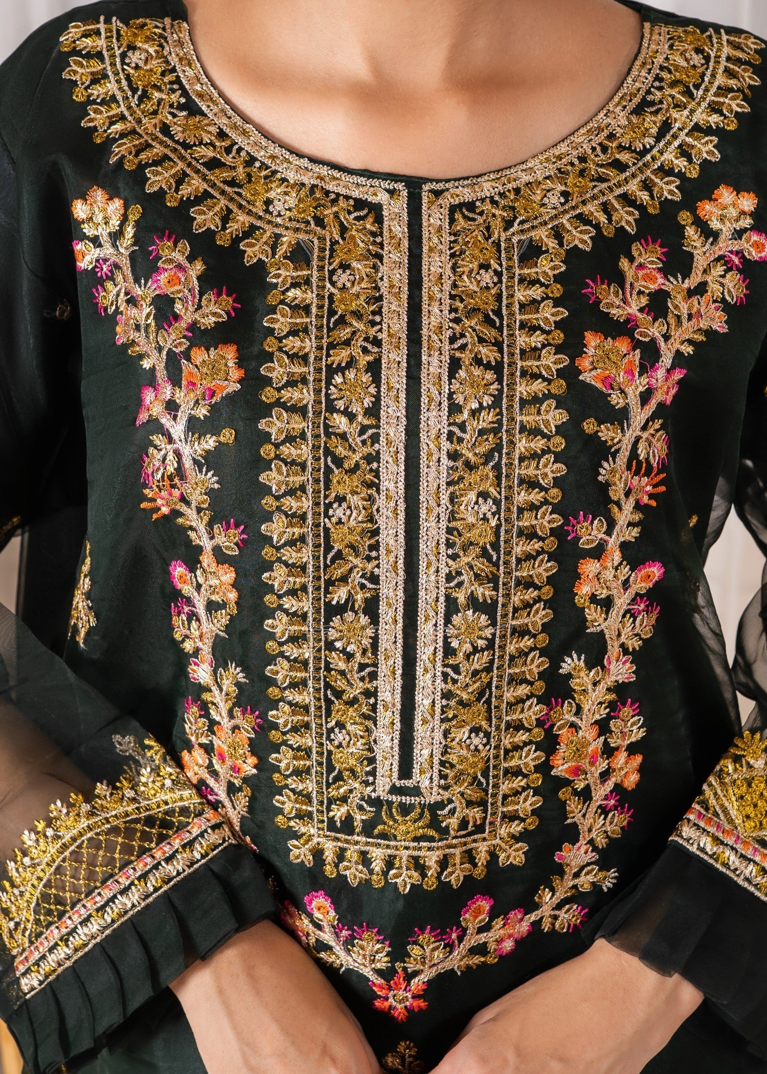 Gulposh Mehrou (Embroided ) Mongia Women 3pcs