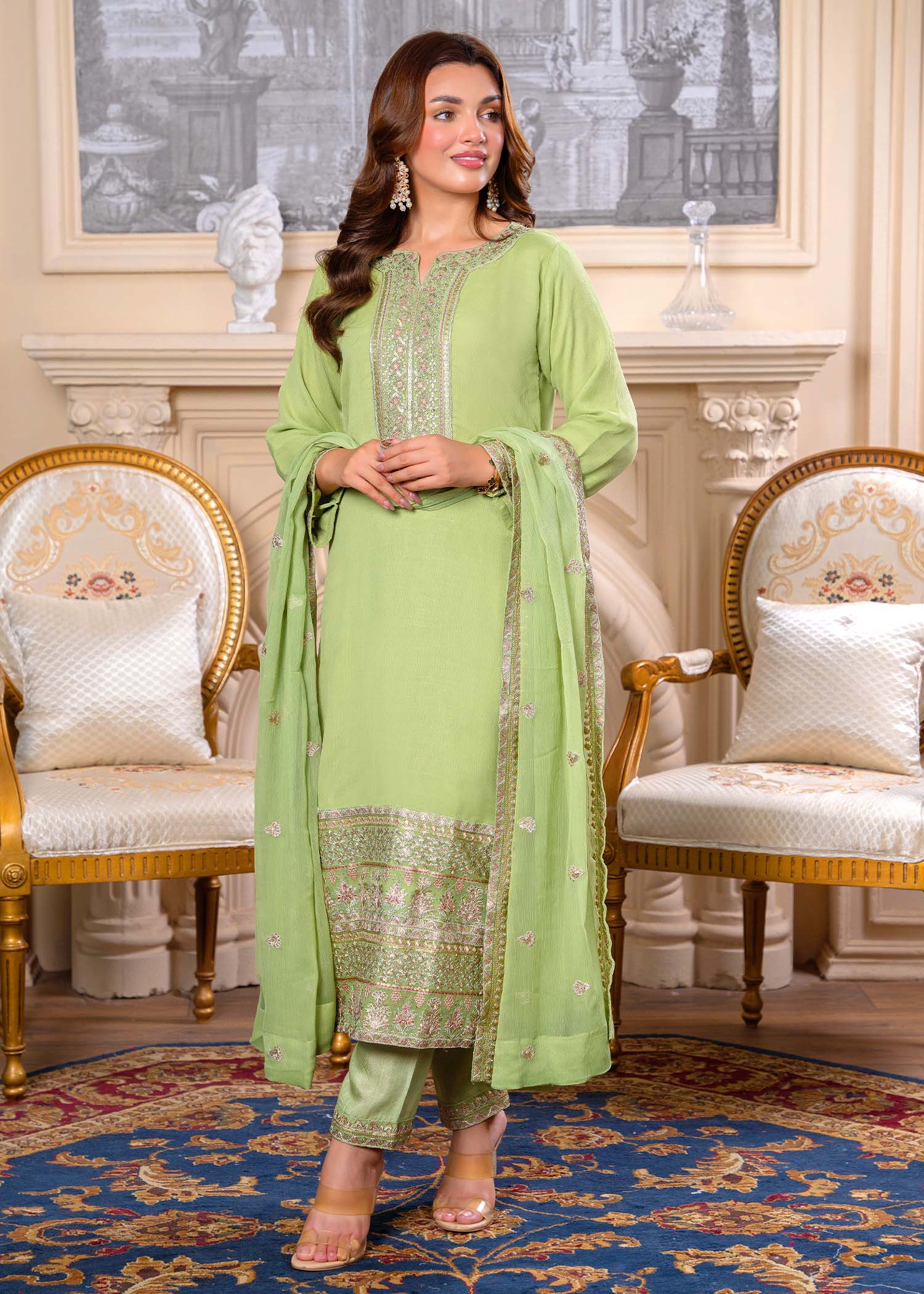 Zahab By M Zarreen Women 3pcs