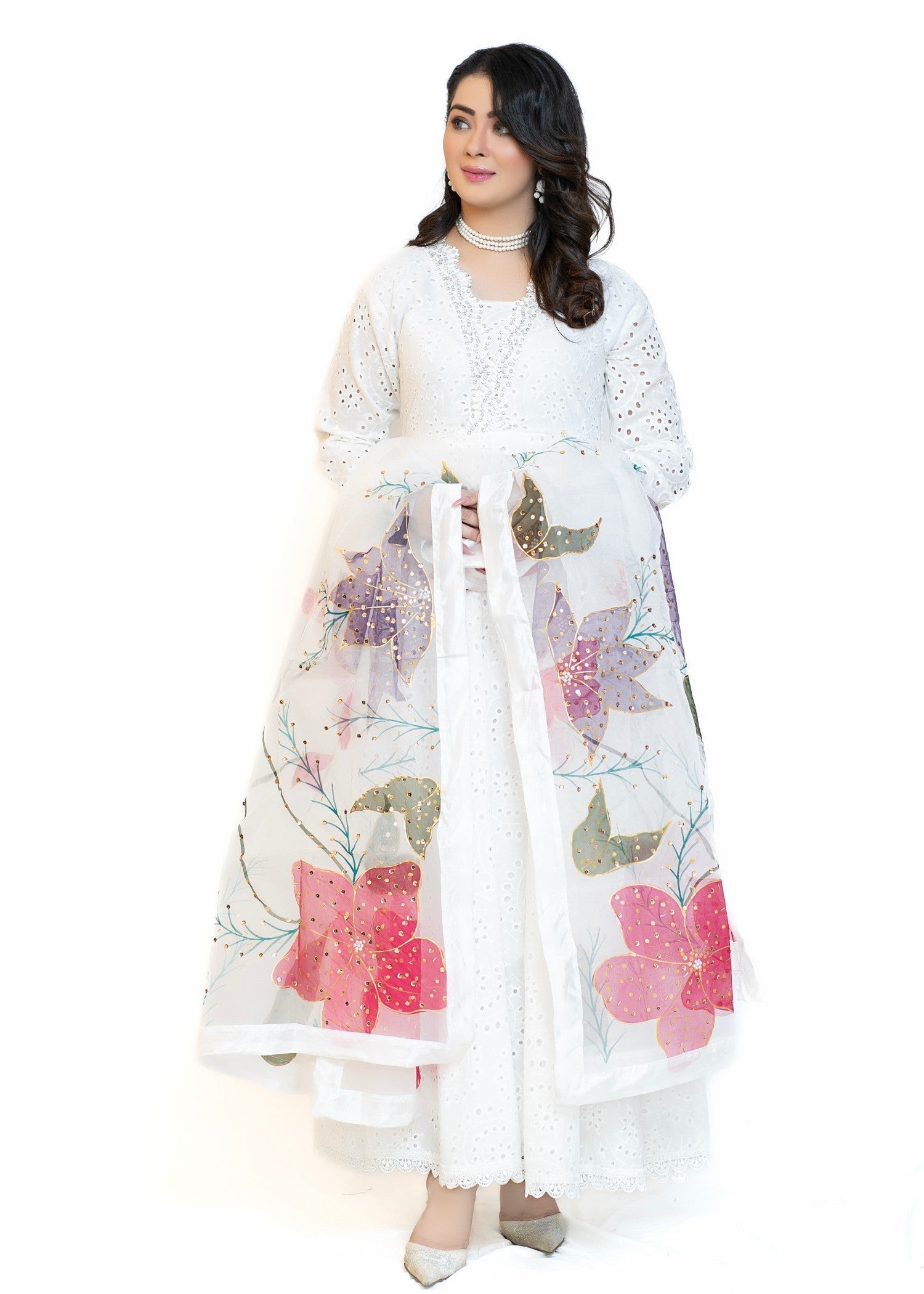 Miss & Mrs White chiken k. M Women 3pcs