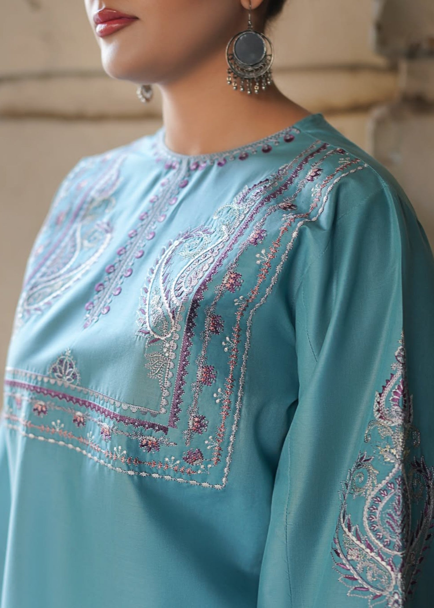 Anabya Garments SKYSET Women 2pcs