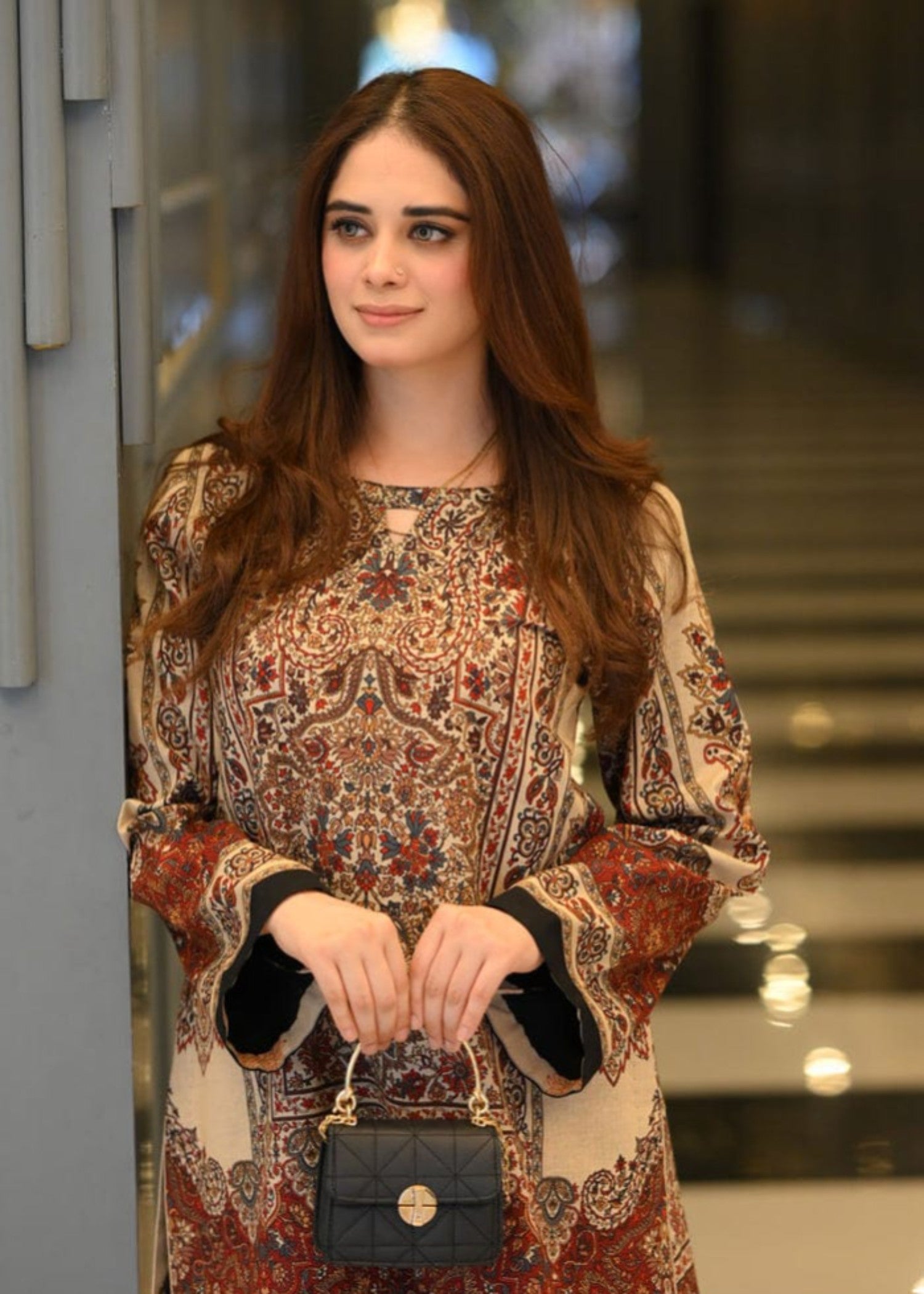 Tehzeeb Libas REGAL RUST CHARM DIGITAL Women 2pcs