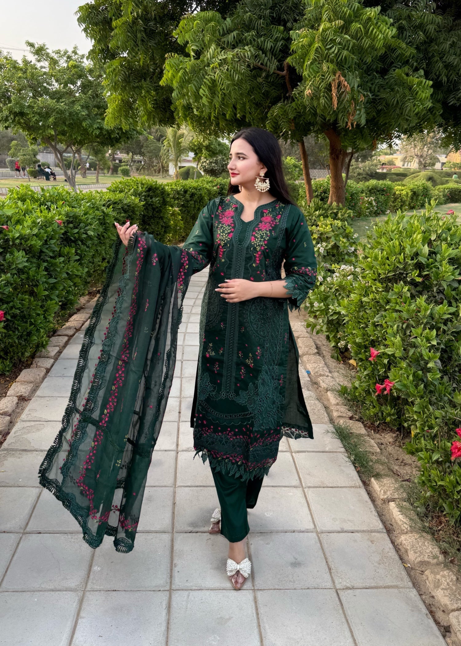 Suits By Sadia GREEN SERENITY Women 3pcs