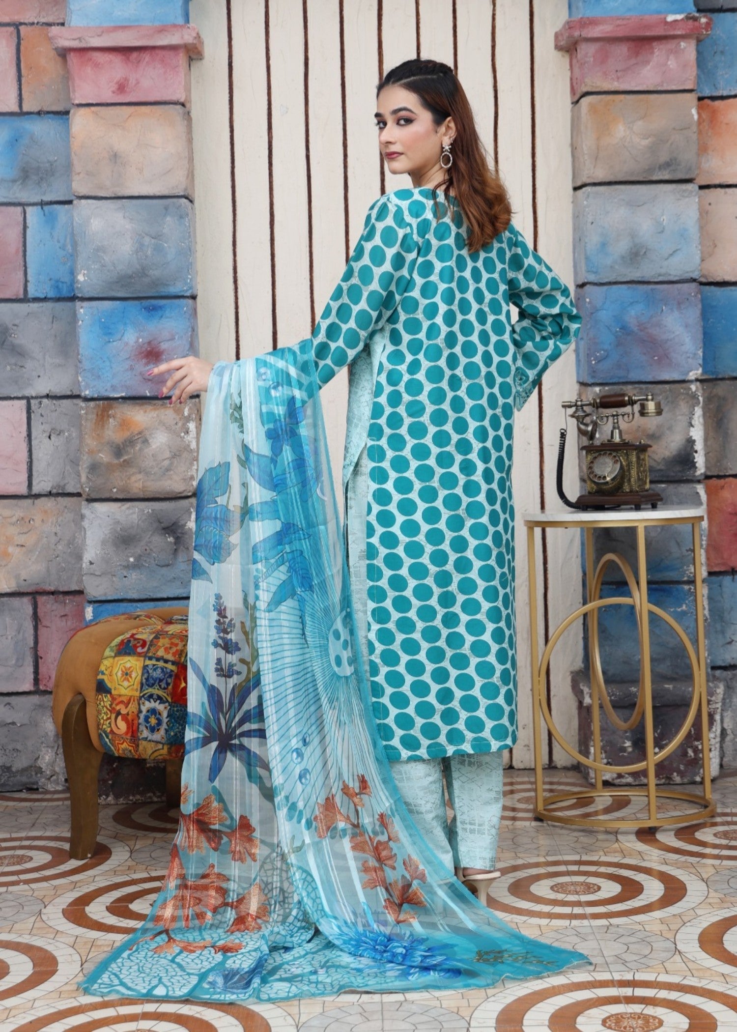 Mr Rai Attires ABBERA Embroidered Women 3pcs